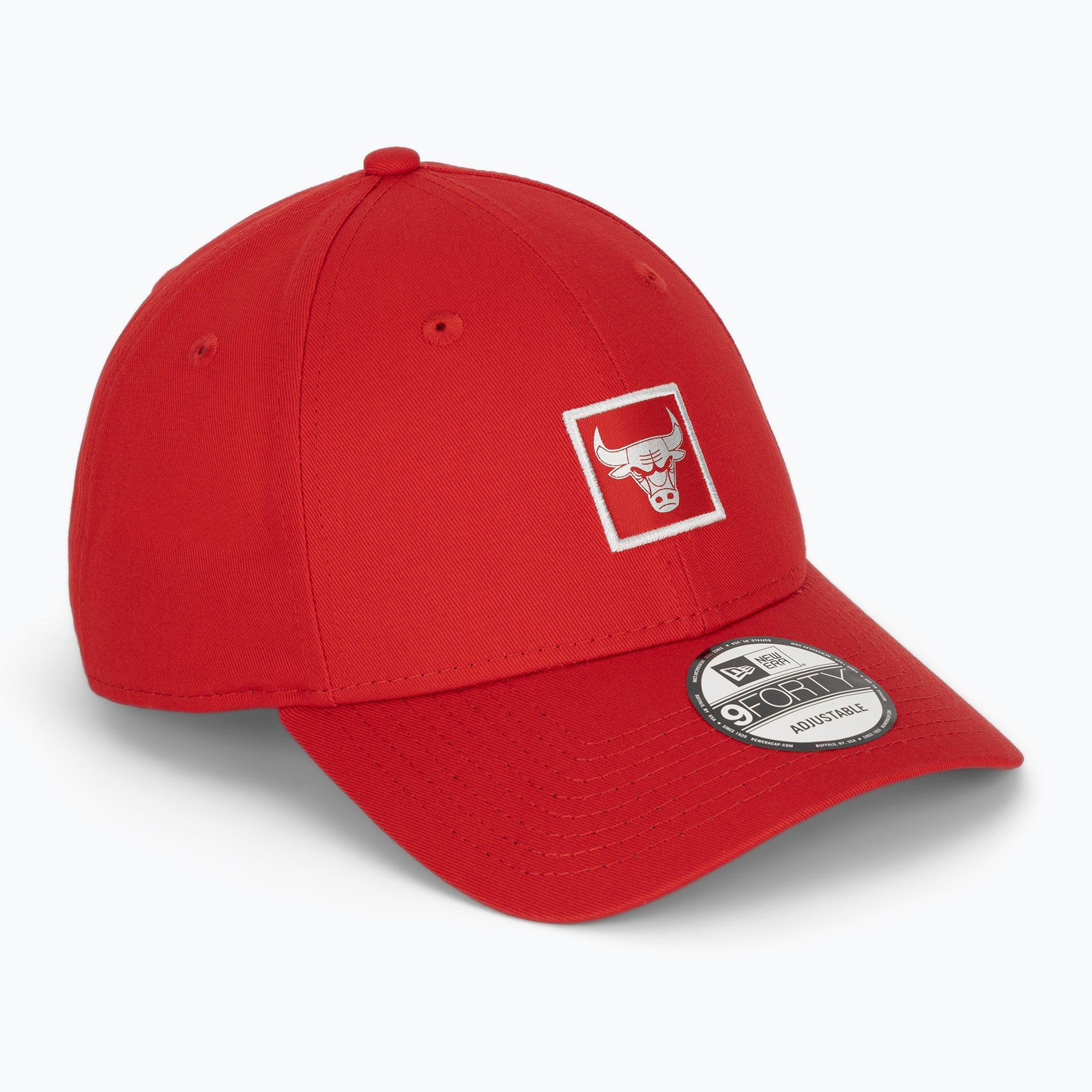 Kšiltovka New Era Metallic Patch 9FORTY Chicago Bulls red