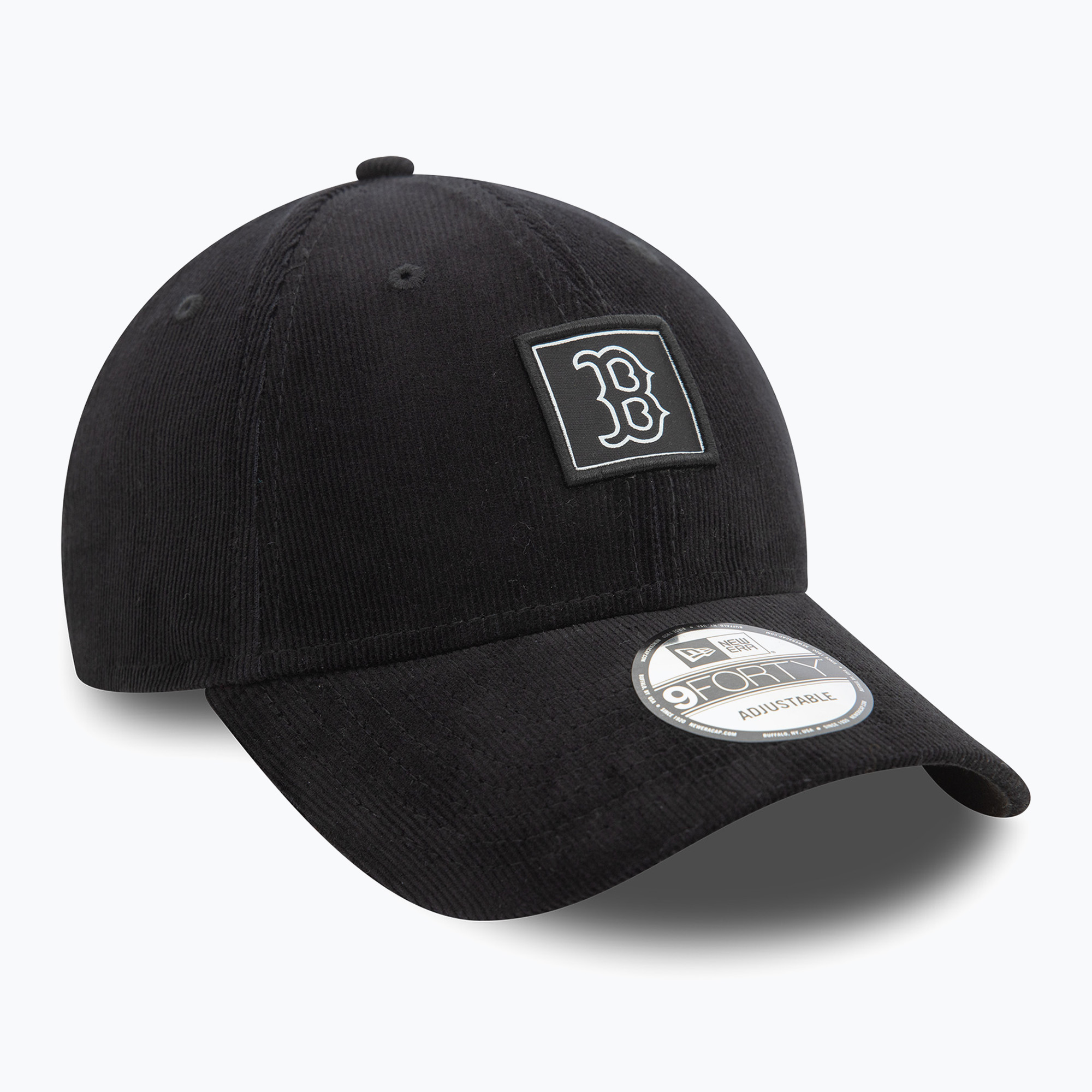 Czapka z daszkiem New Era Cord Patch 9FORTY Boston Red Sox black 