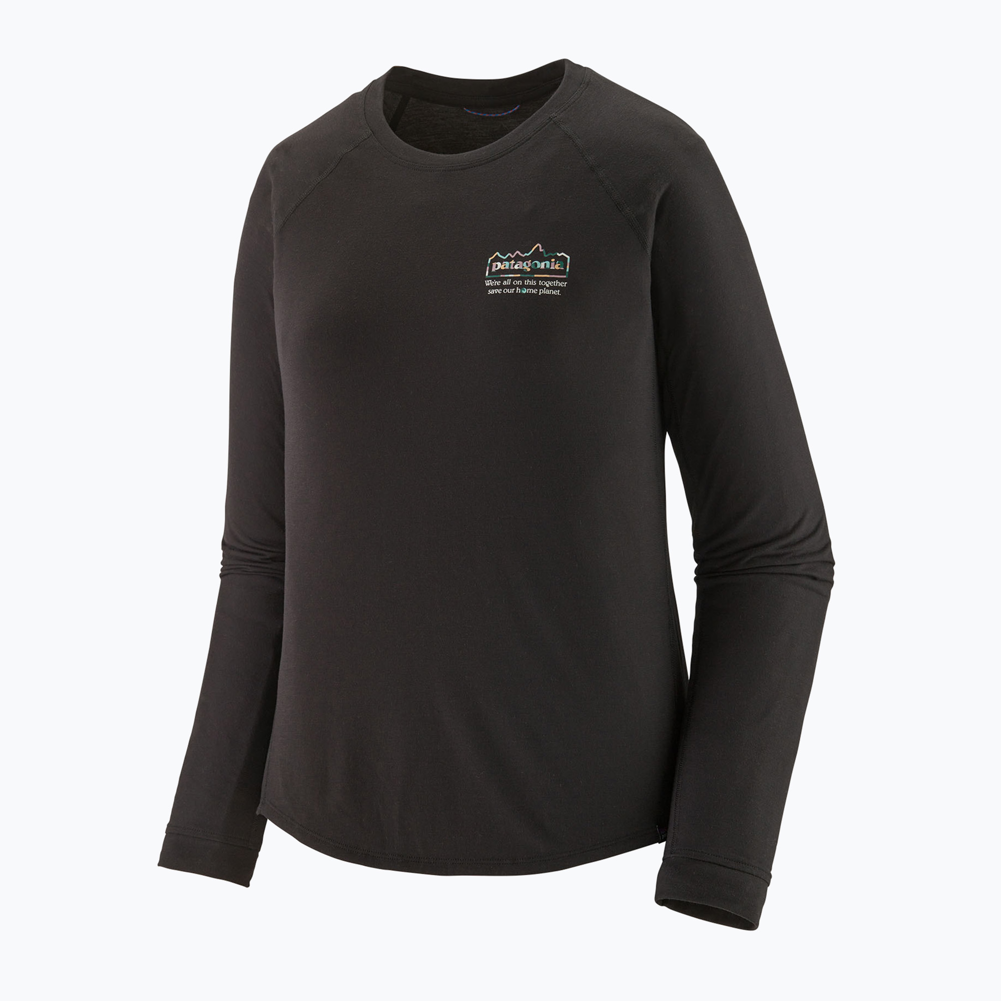 Longsleeve damski Patagonia Capilene Cool Trail Graphic unity fitz/black 