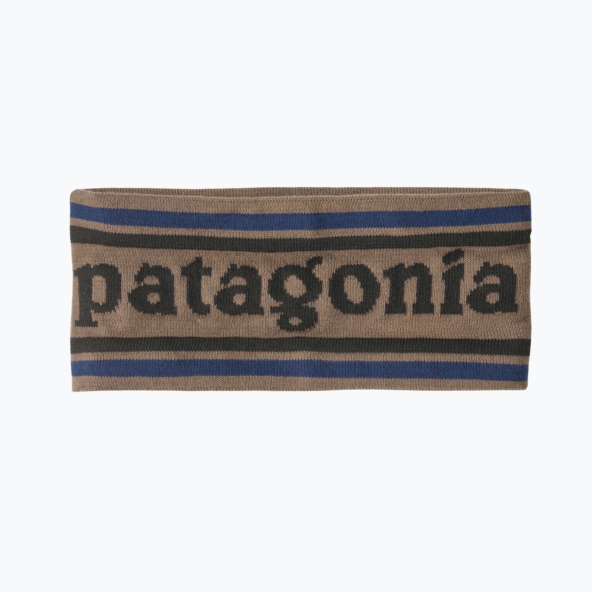 Opaska na głowę damska Patagonia Powder Town park stripe: marlow brown 