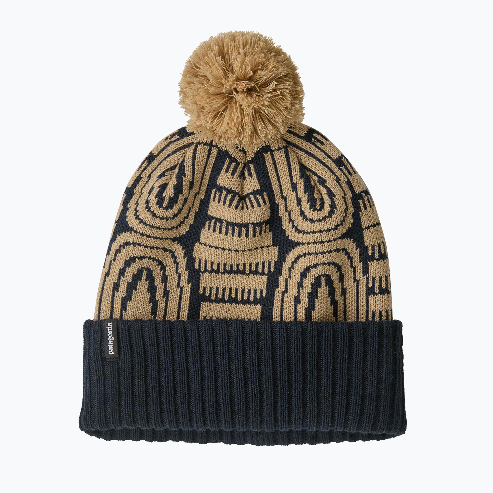 Czapka zimowa Patagonia Powder Town flow: sunken blue 