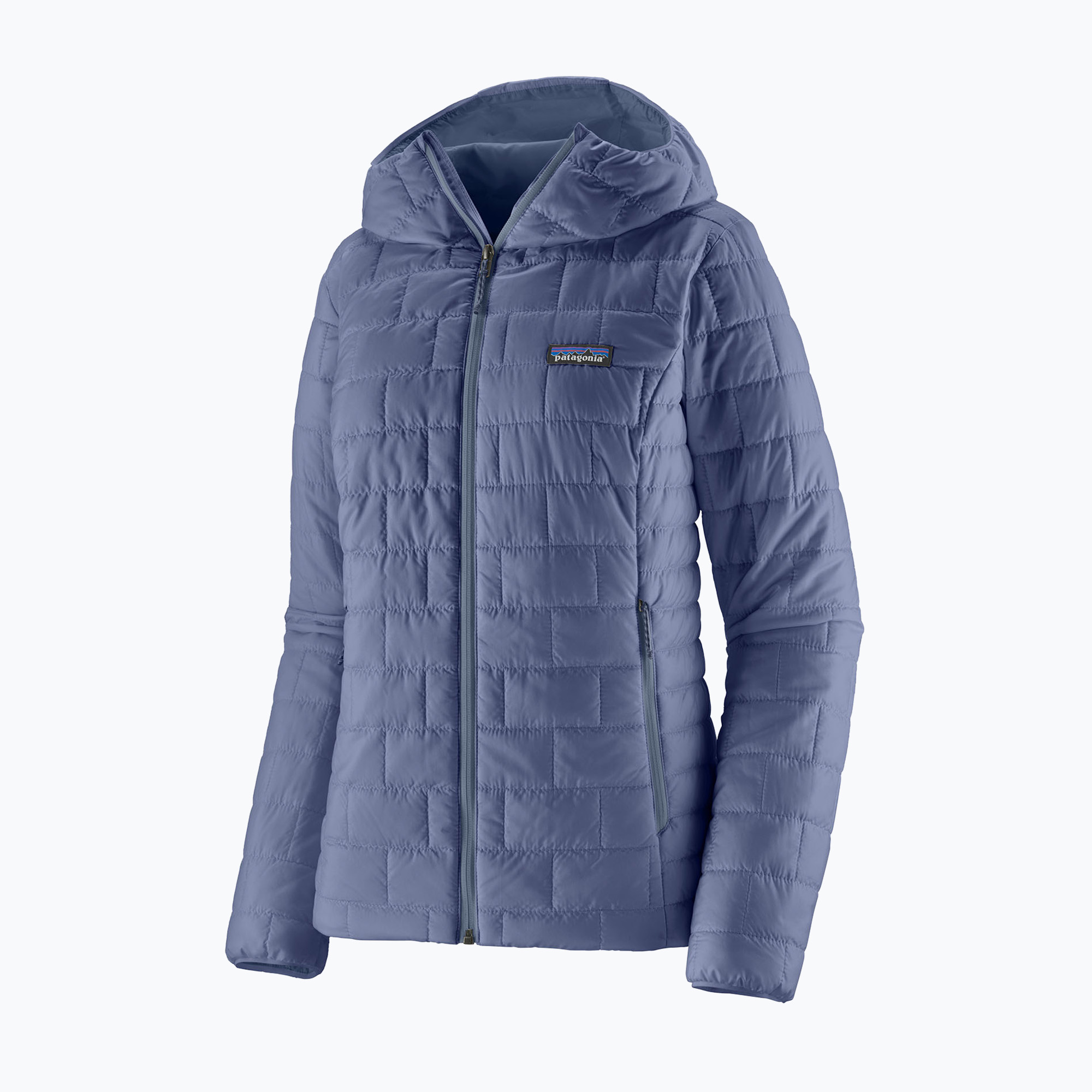 Kurtka puchowa damska Patagonia Nano Puff Hoody current blue 