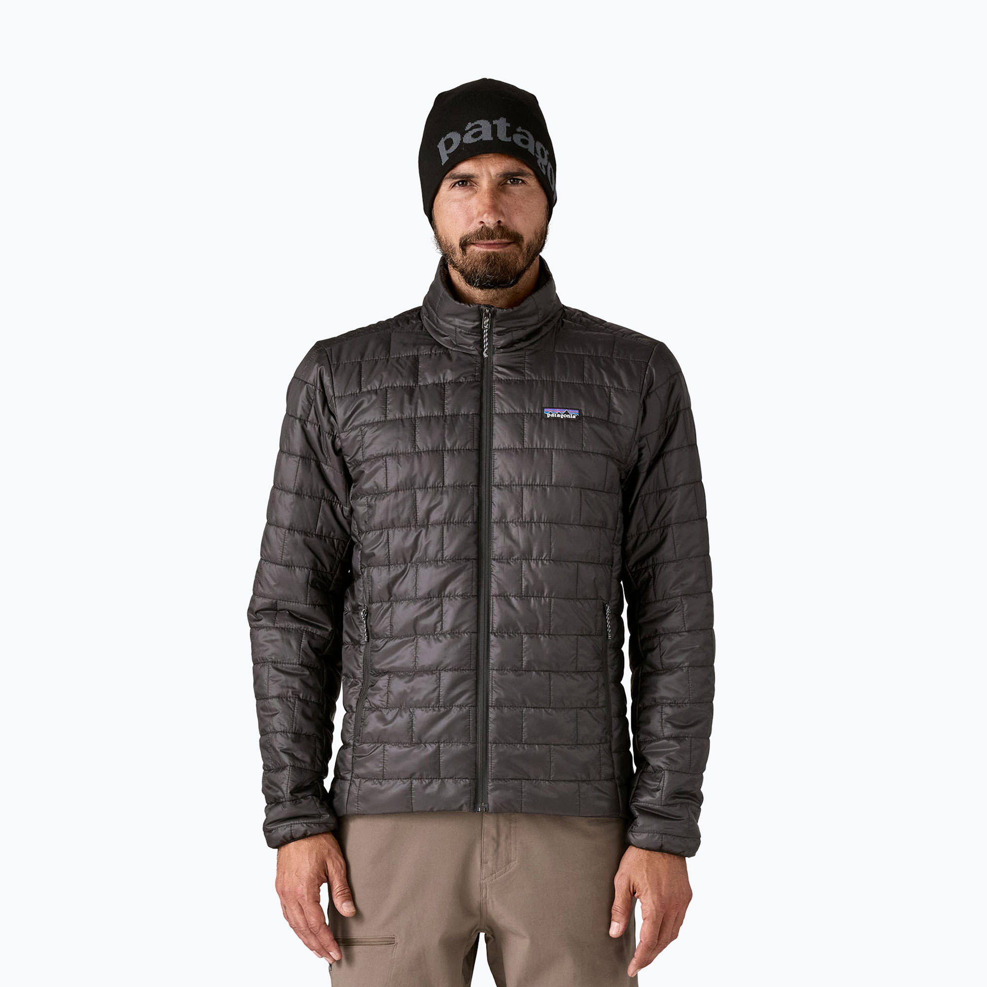 Pánska zateplená bunda Patagonia Nano Puff black
