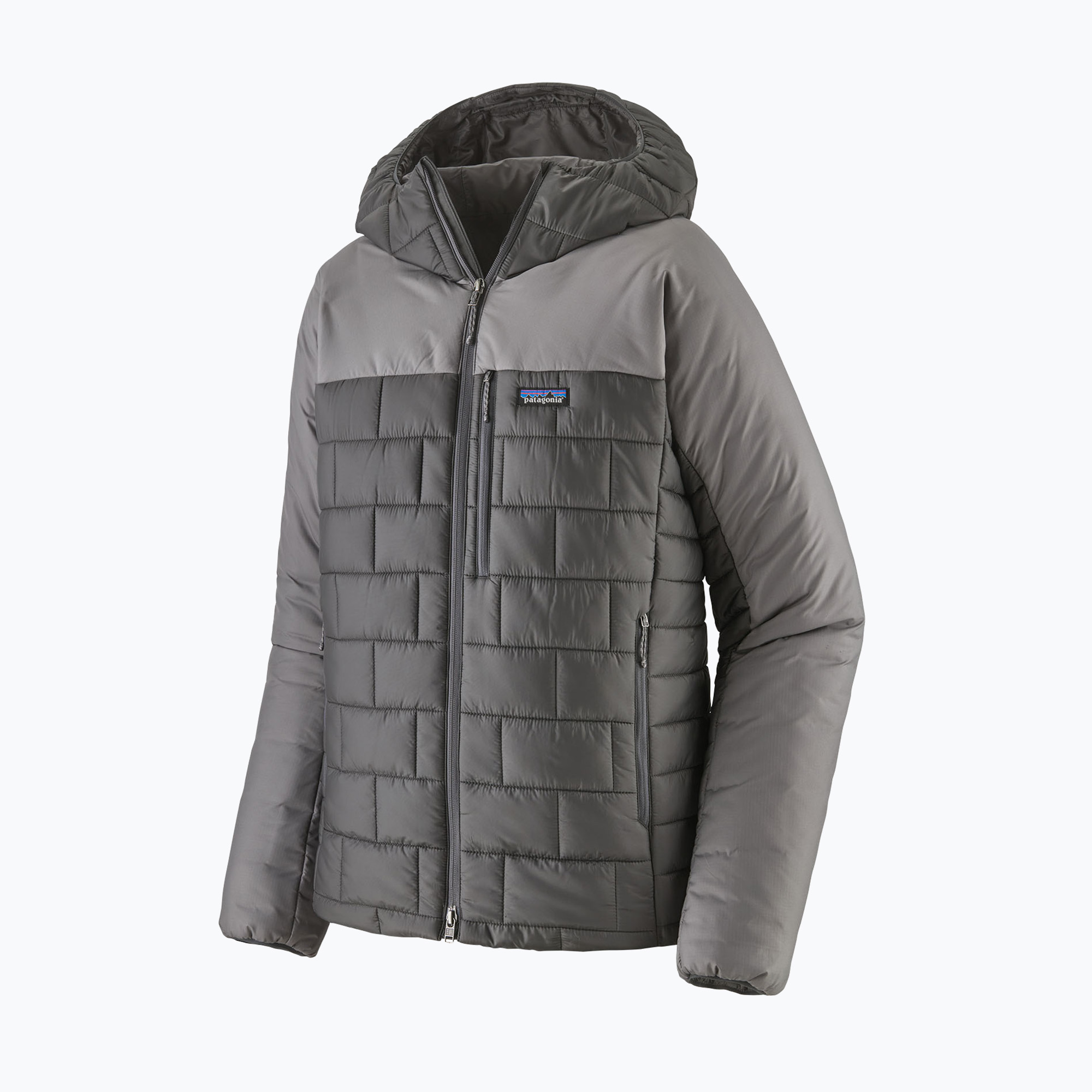 Kurtka ocieplana męska Patagonia Hi-Loft Nano Puff Hoody forge grey 