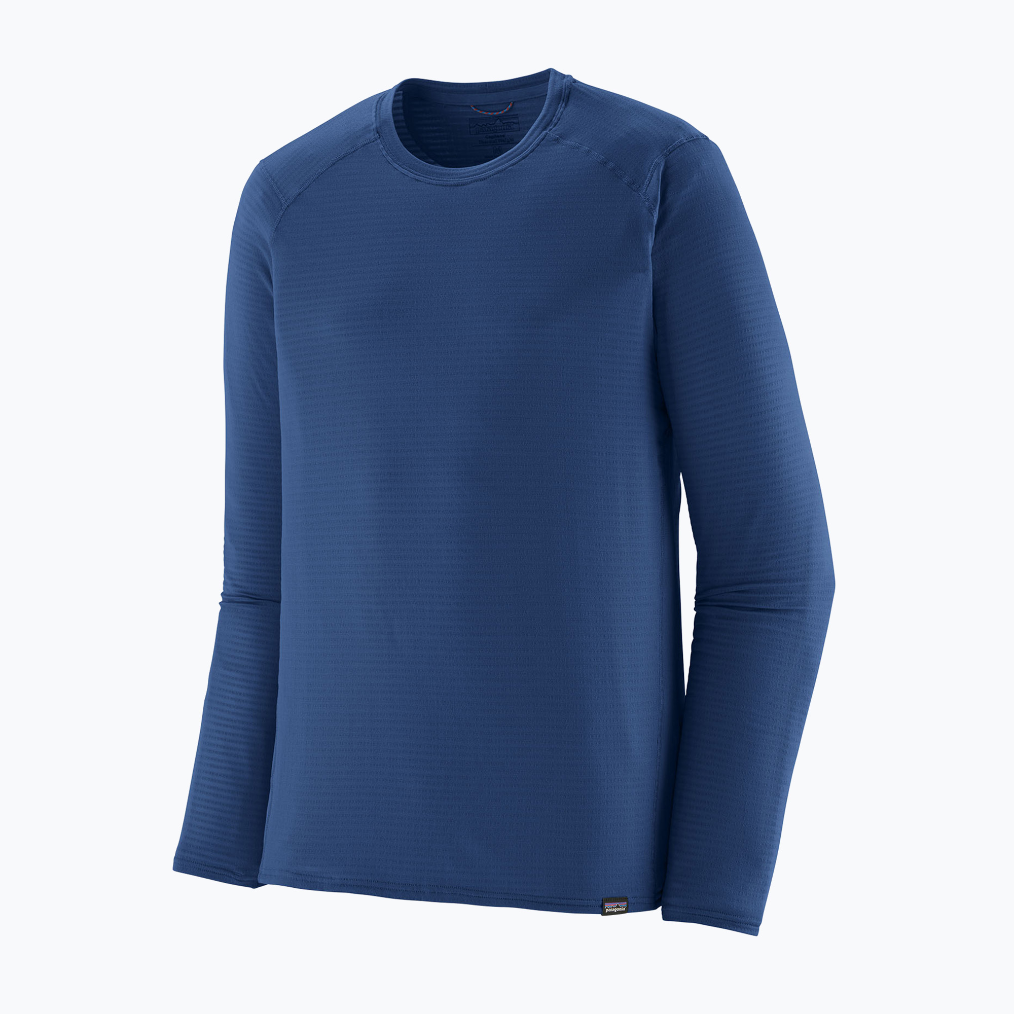 Longsleeve termoaktywny męski Patagonia Cap Termal Weight Crew clement blue 