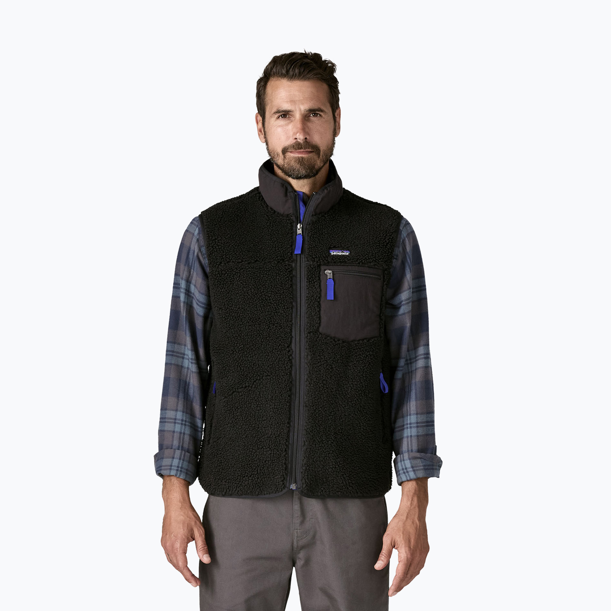 Bezrękawnik męski Patagonia Classic Retro-X black 