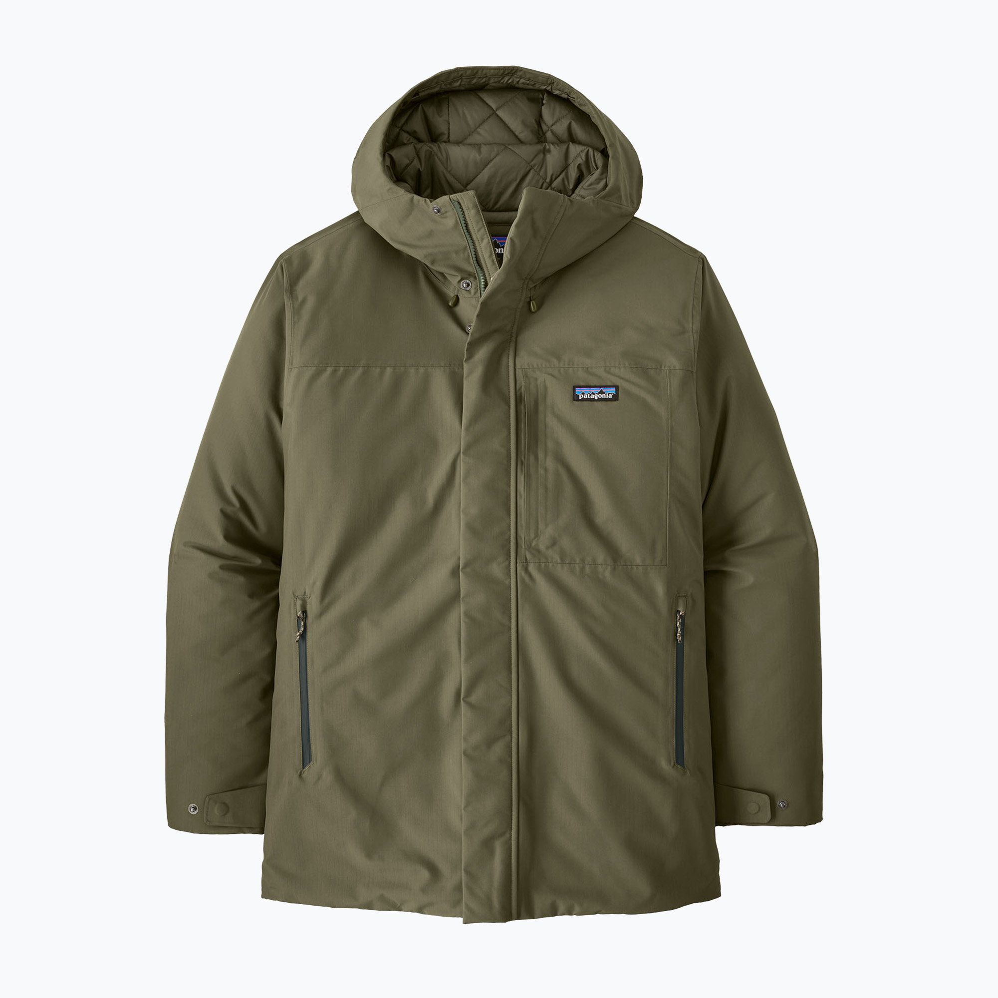 Kurtka ocieplana męska Patagonia Windshadow Parka basin green 