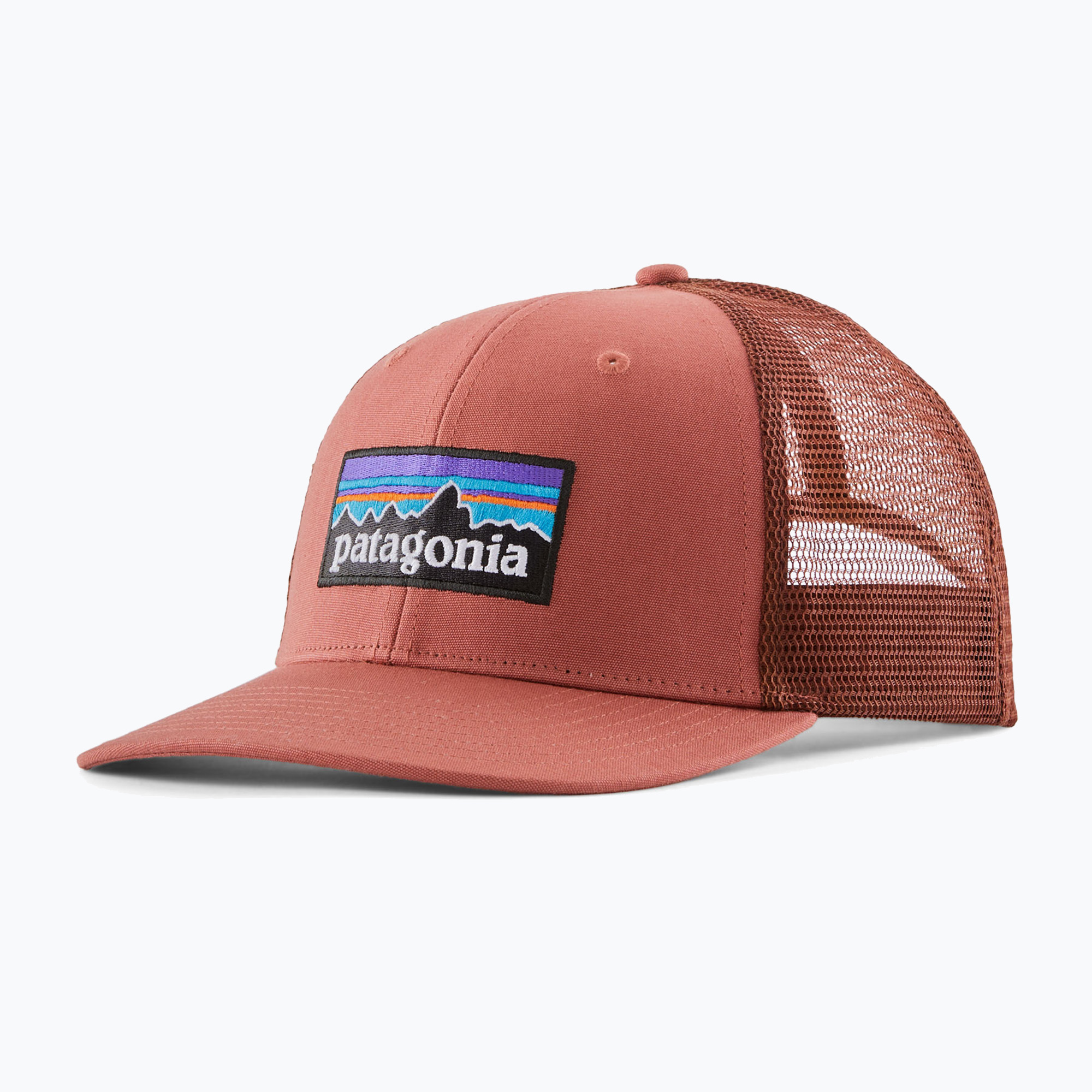 Czapka z daszkiem Patagonia P-6 Logo Trucker potters red 