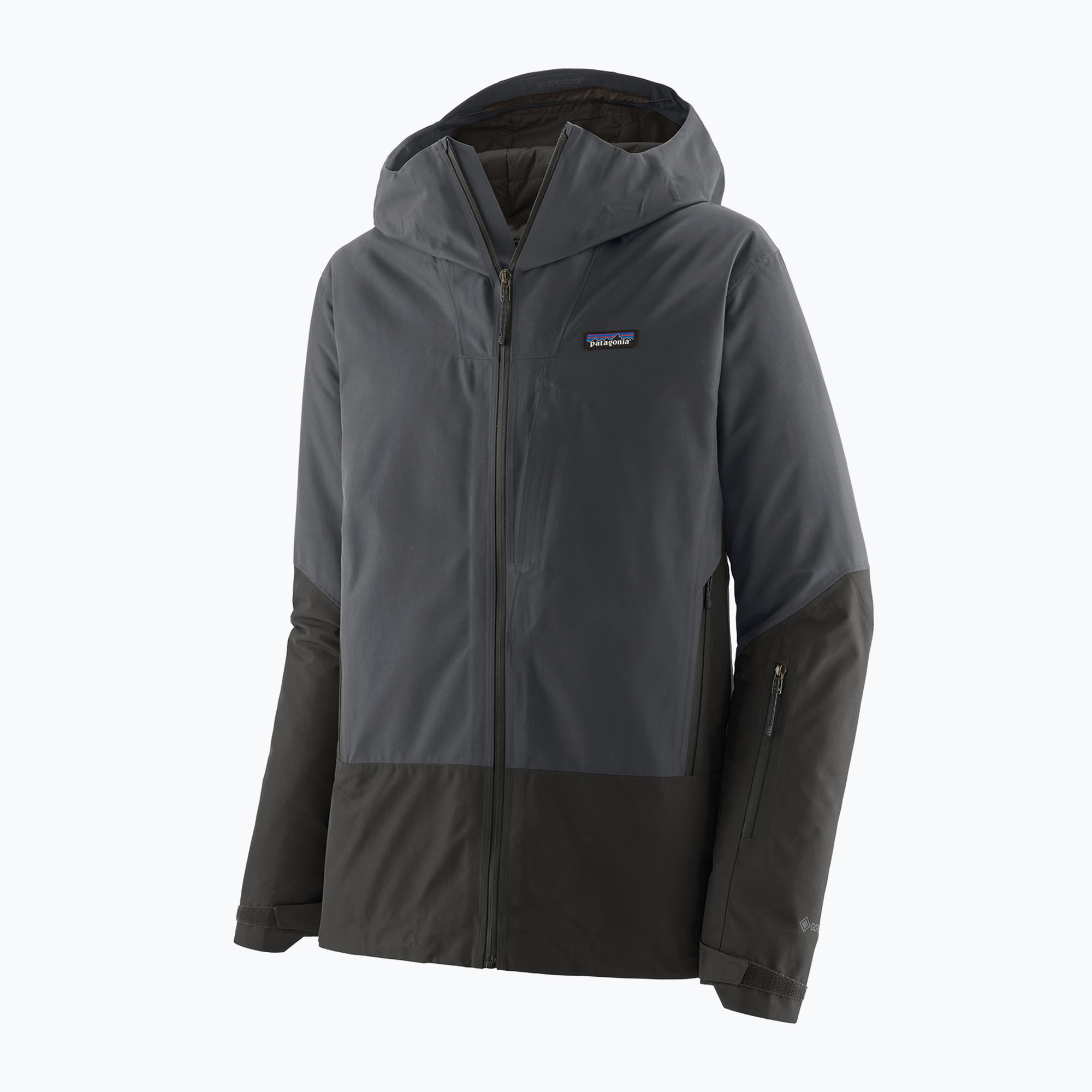Kurtka przeciwwiatrowa męska Patagonia Insulated Storm Shift black w/smolder blue 
