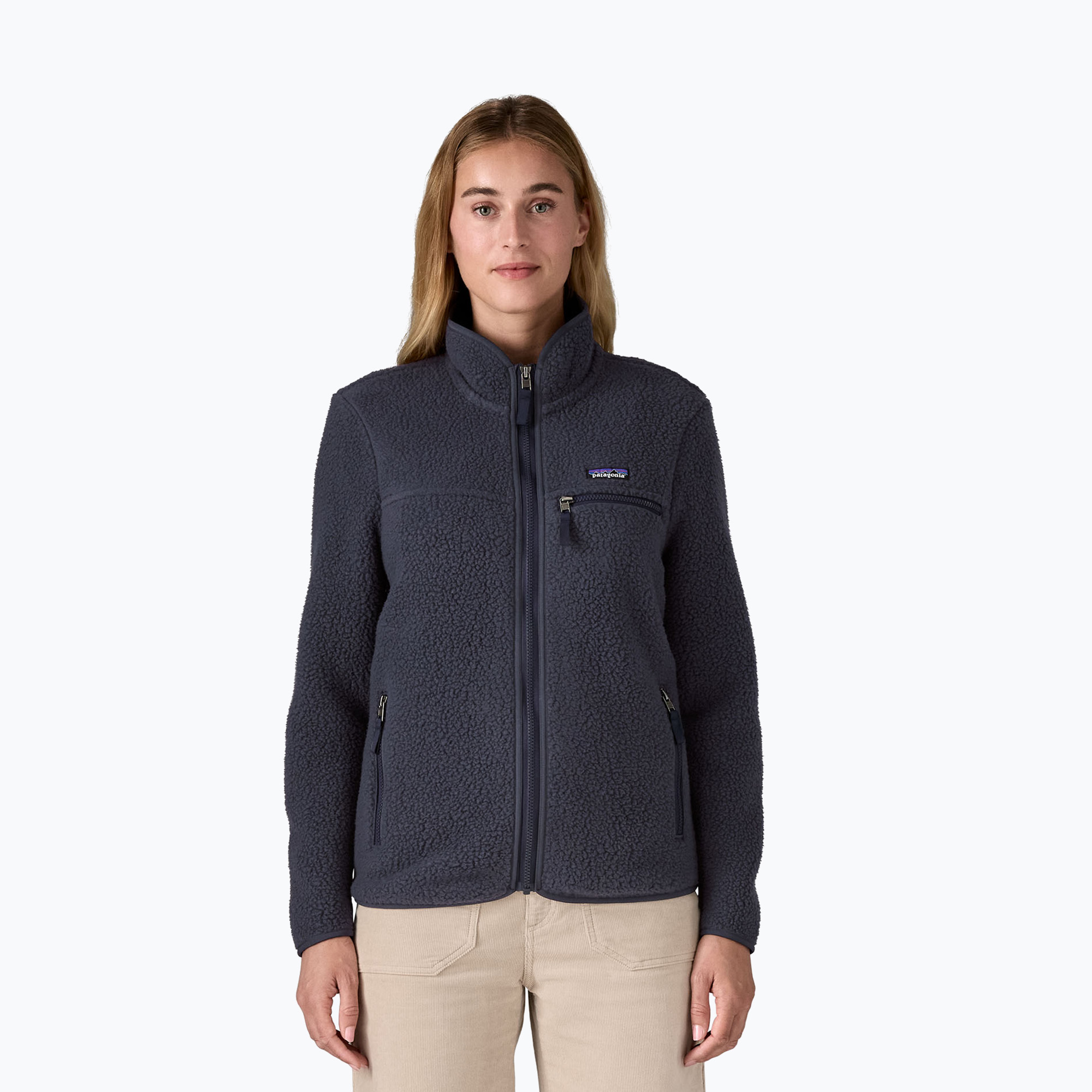 Bluza trekkingowa damska Patagonia Retro Pile sunken blue 