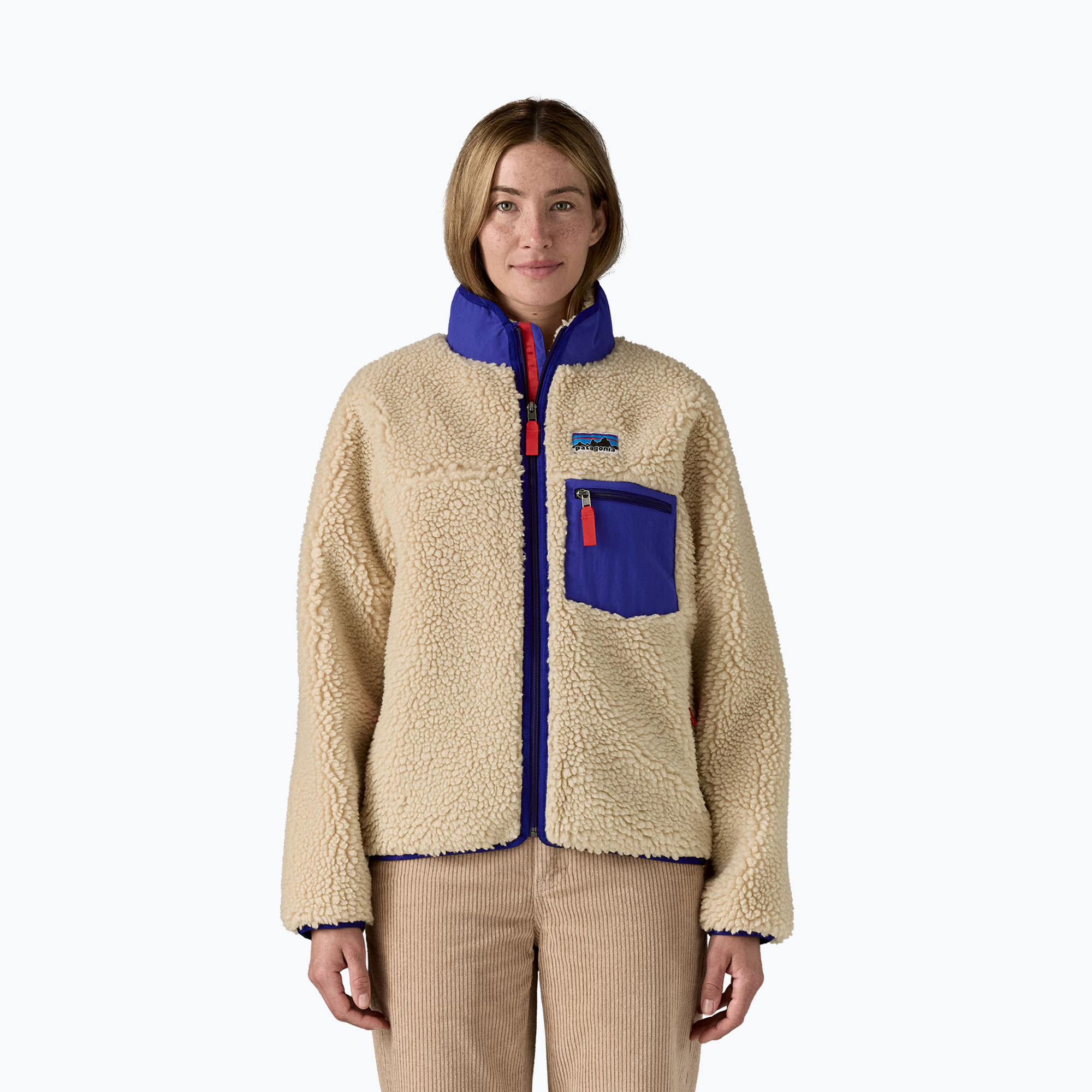 Kurtka polarowa damska Patagonia Classic Retro-X dark natural