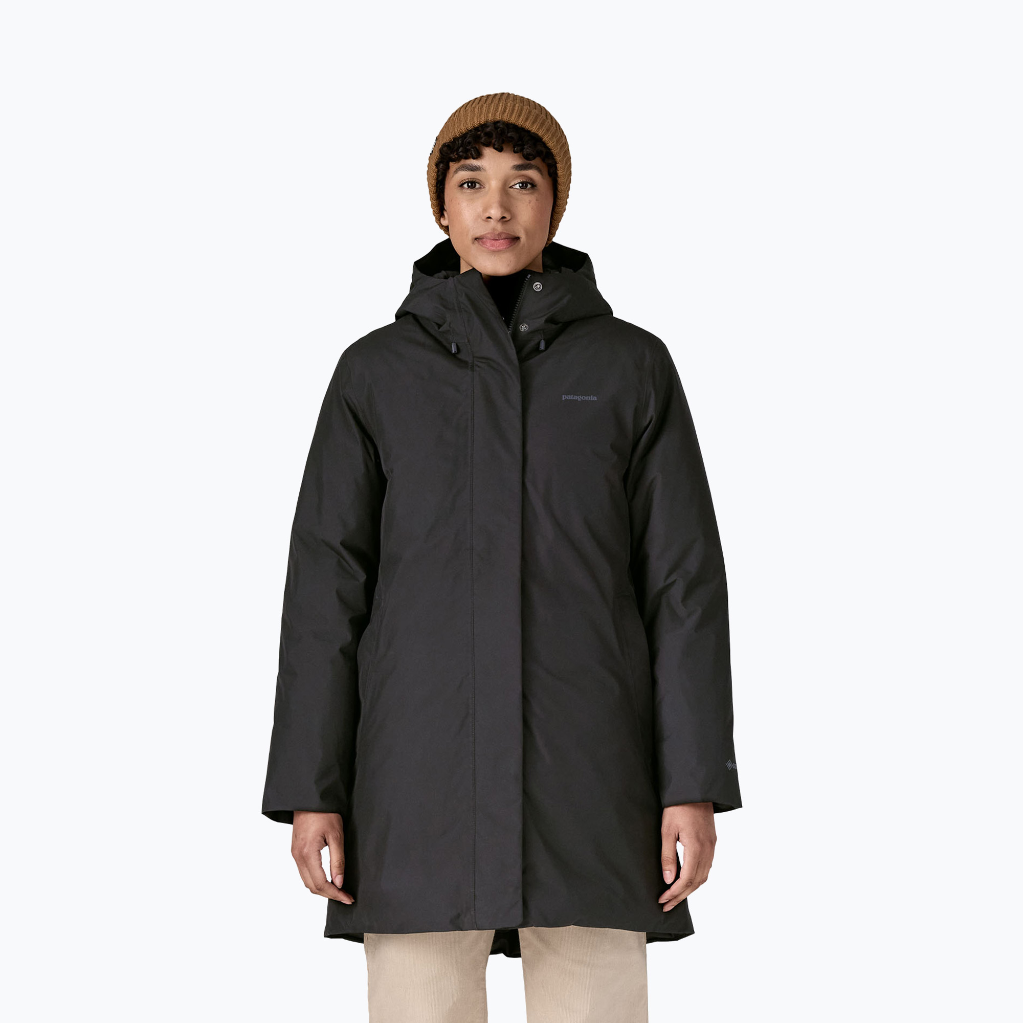 Kurtka puchowa damska Patagonia Stormshadow Parka black 