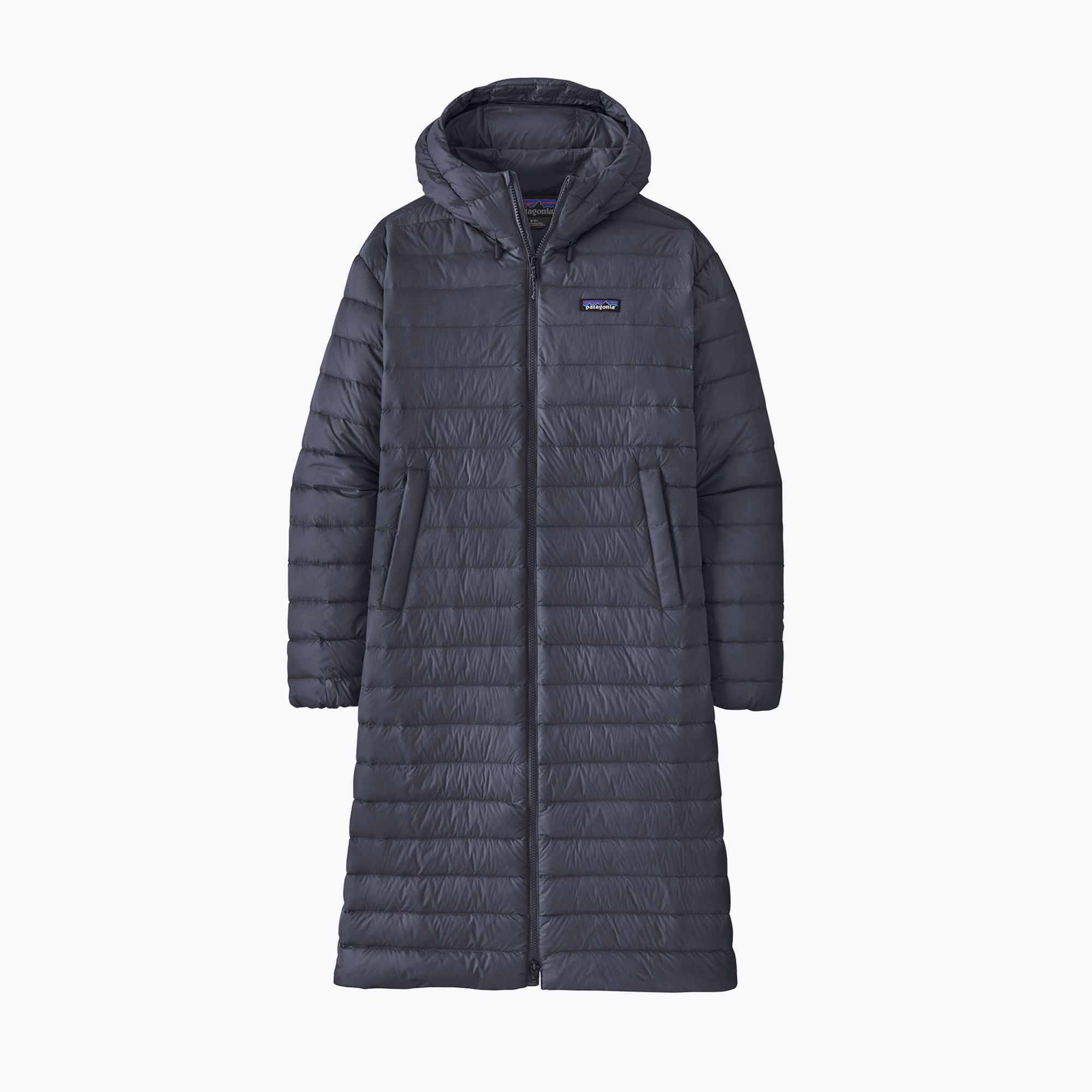 Kurtka zimowa damska Patagonia Recycled Down Sweater Parka sunken blue 