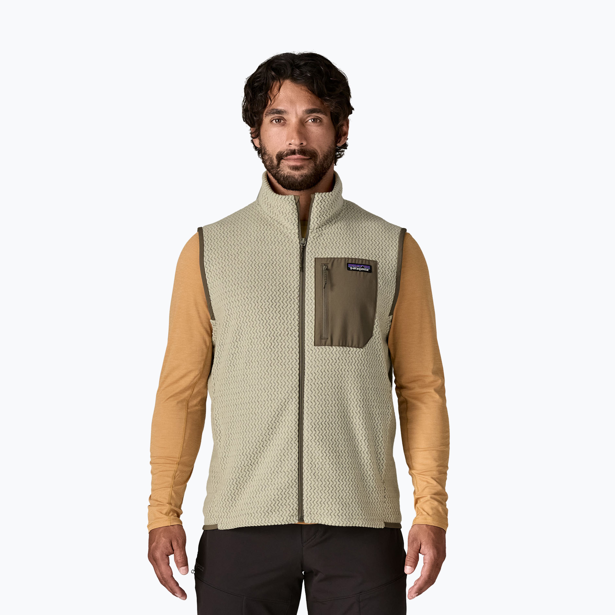 Мъжки елек Patagonia R1 Air Vest pelican