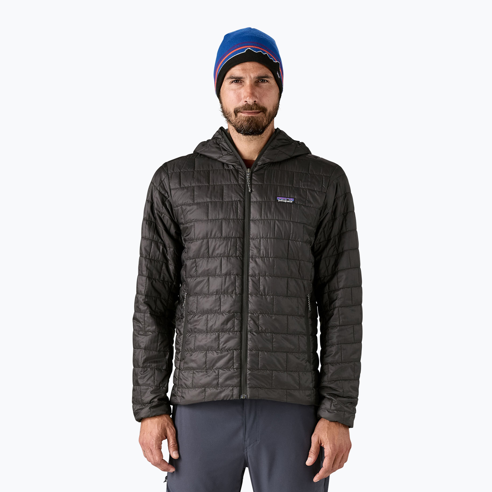 Kurtka puchowa męska Patagonia Nano Puff Hoody black 