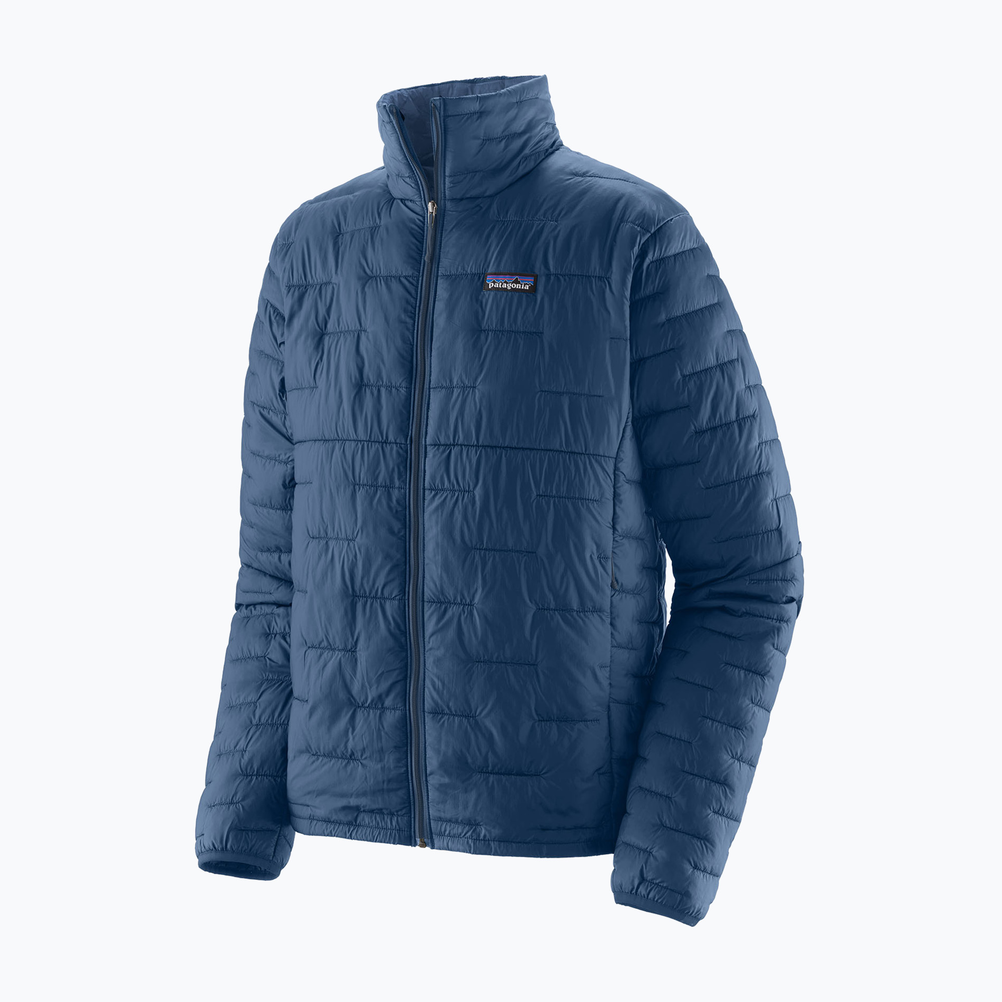 Kurtka puchowa męska Patagonia Micro Puff clement blue 