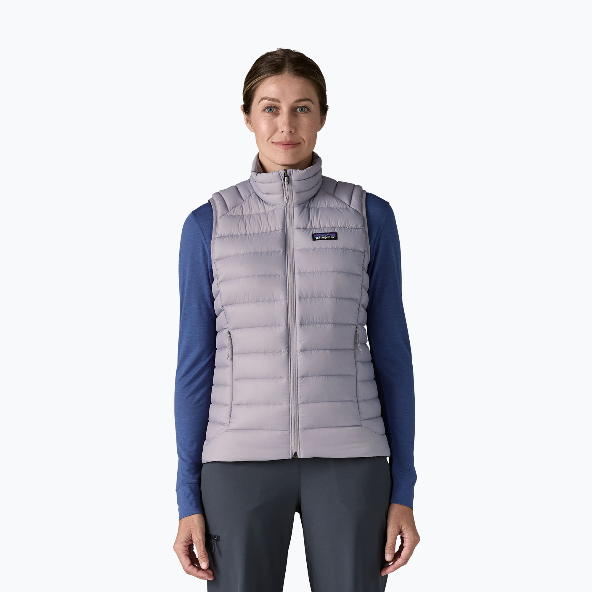 Дамски елек Patagonia Down Sweater permafrost purple