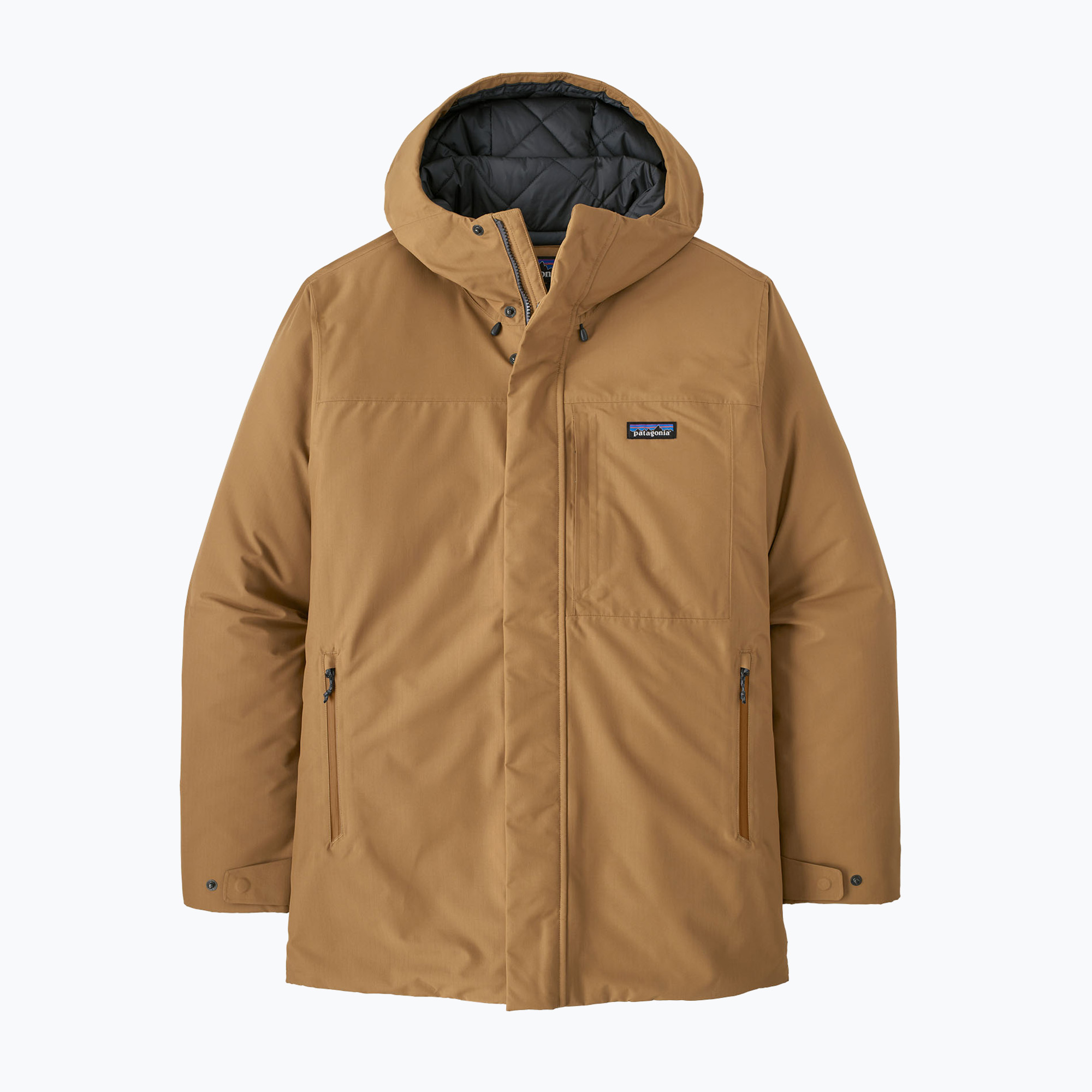 Kurtka puchowa męska Patagonia Windshadow Parka deer brown 