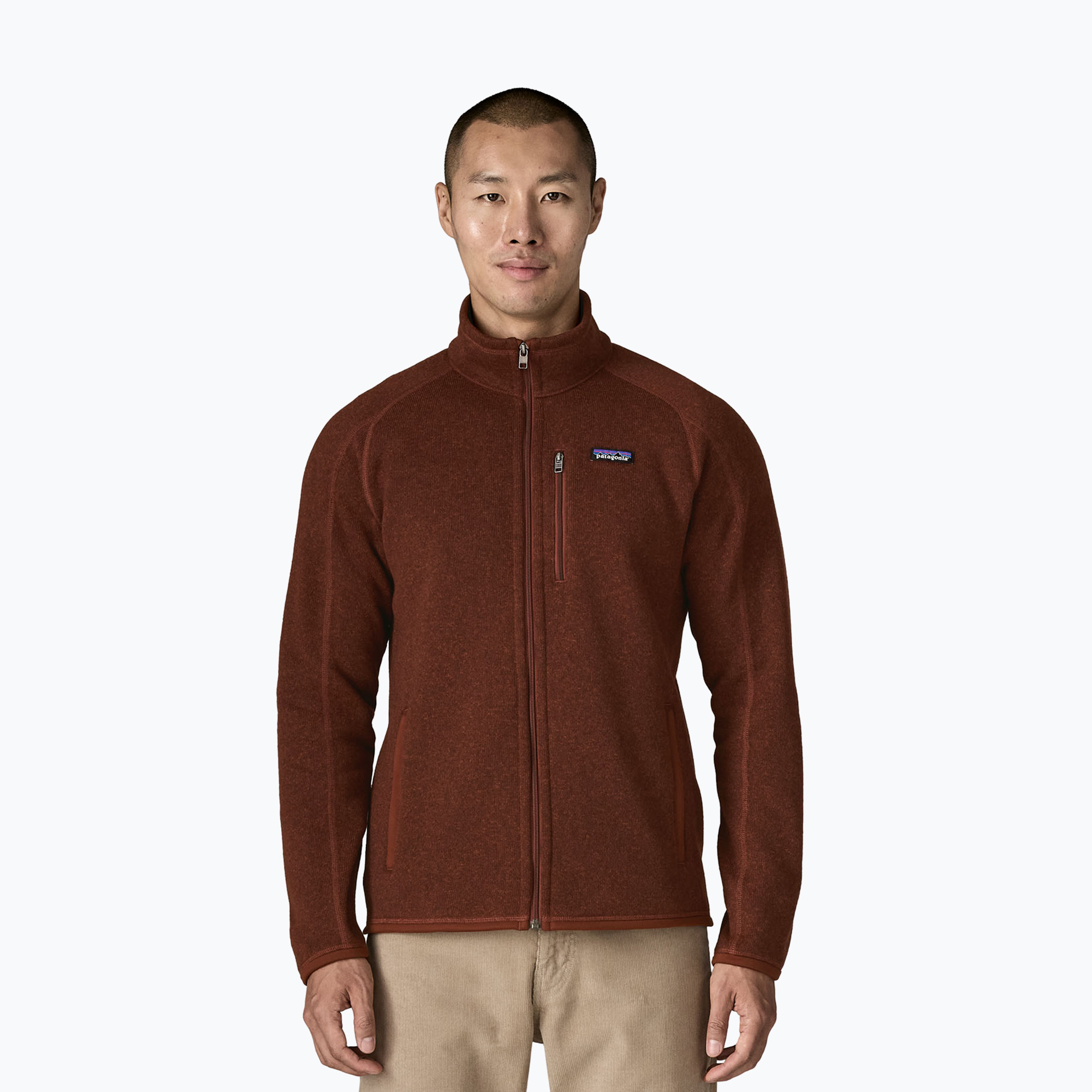 Мъжки суитшърт за трекинг Patagonia Better Sweater Fleece dried vanilla