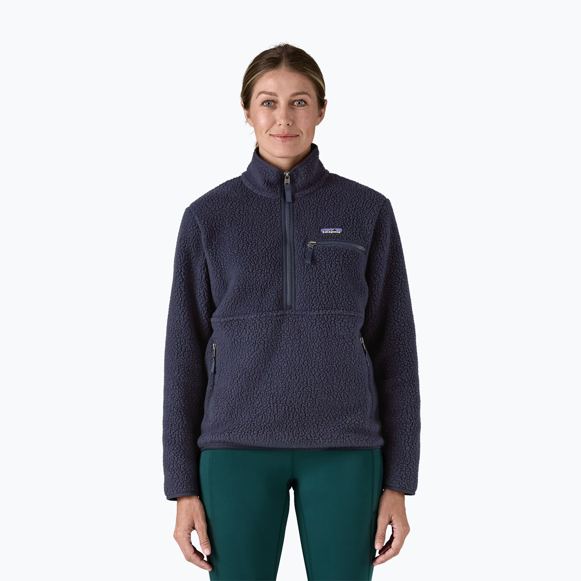 Bluza polarowa damska Patagonia Retro Pile Marsupial sunken blue 