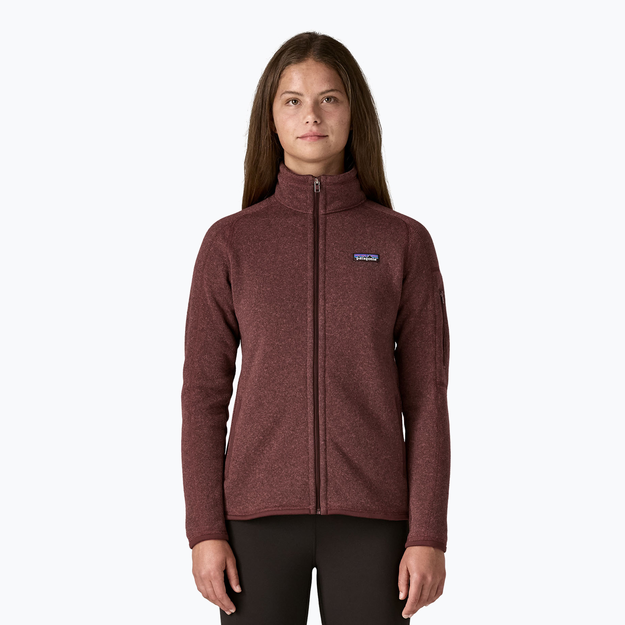 Bluza trekkingowa damska Patagonia Better Sweater Fleece dark ruby 