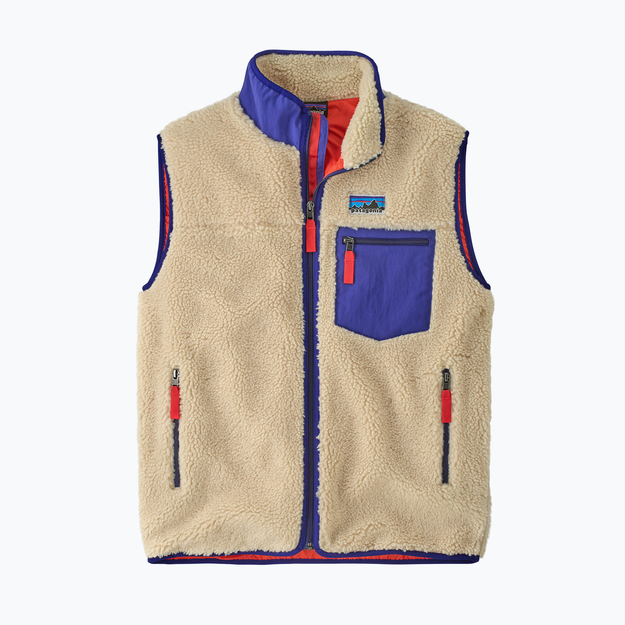 Bezrękawnik męski Patagonia Classic Retro-X dark natural 