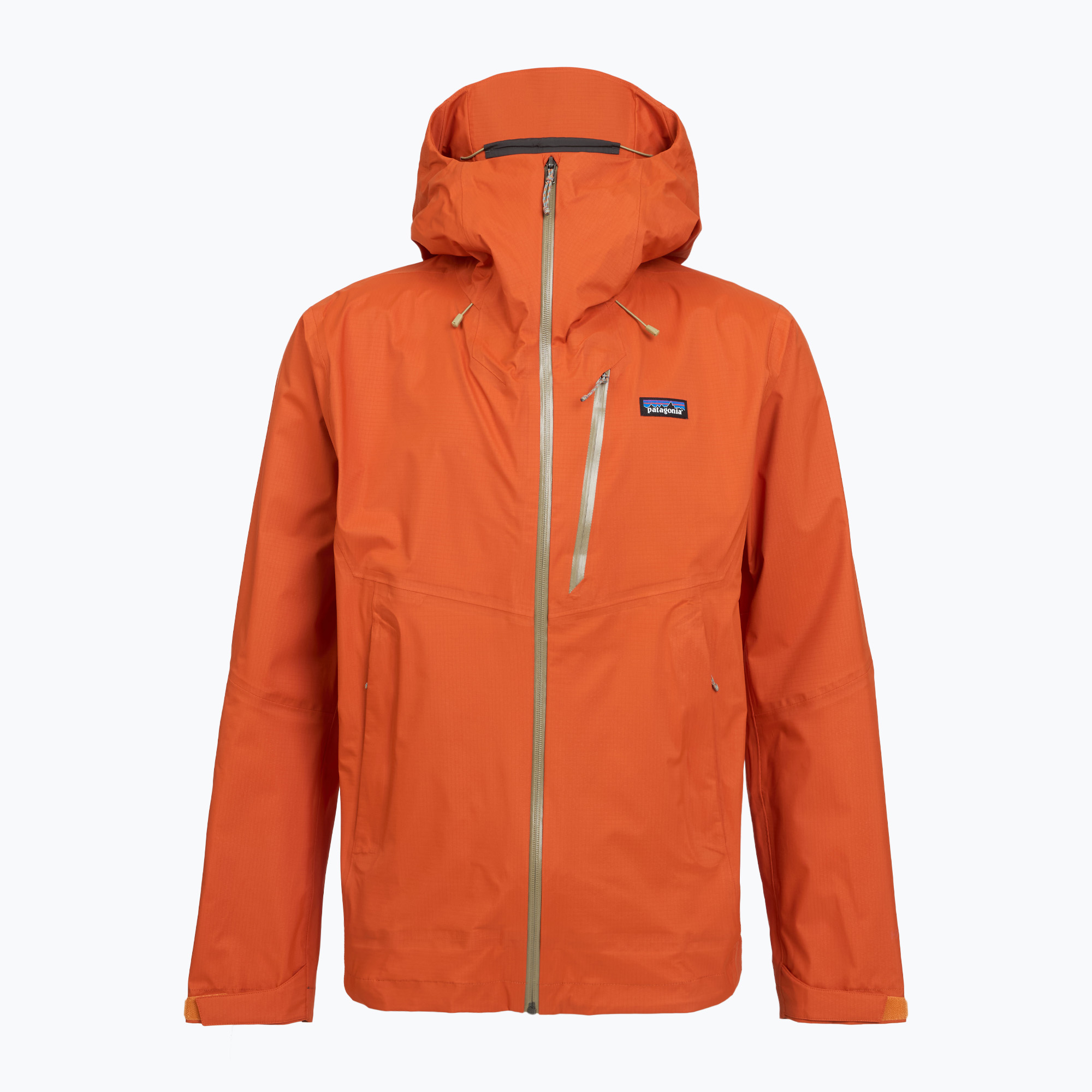 Kurtka przeciwdeszczowa męska Patagonia Granite Crest Rain coal orange 