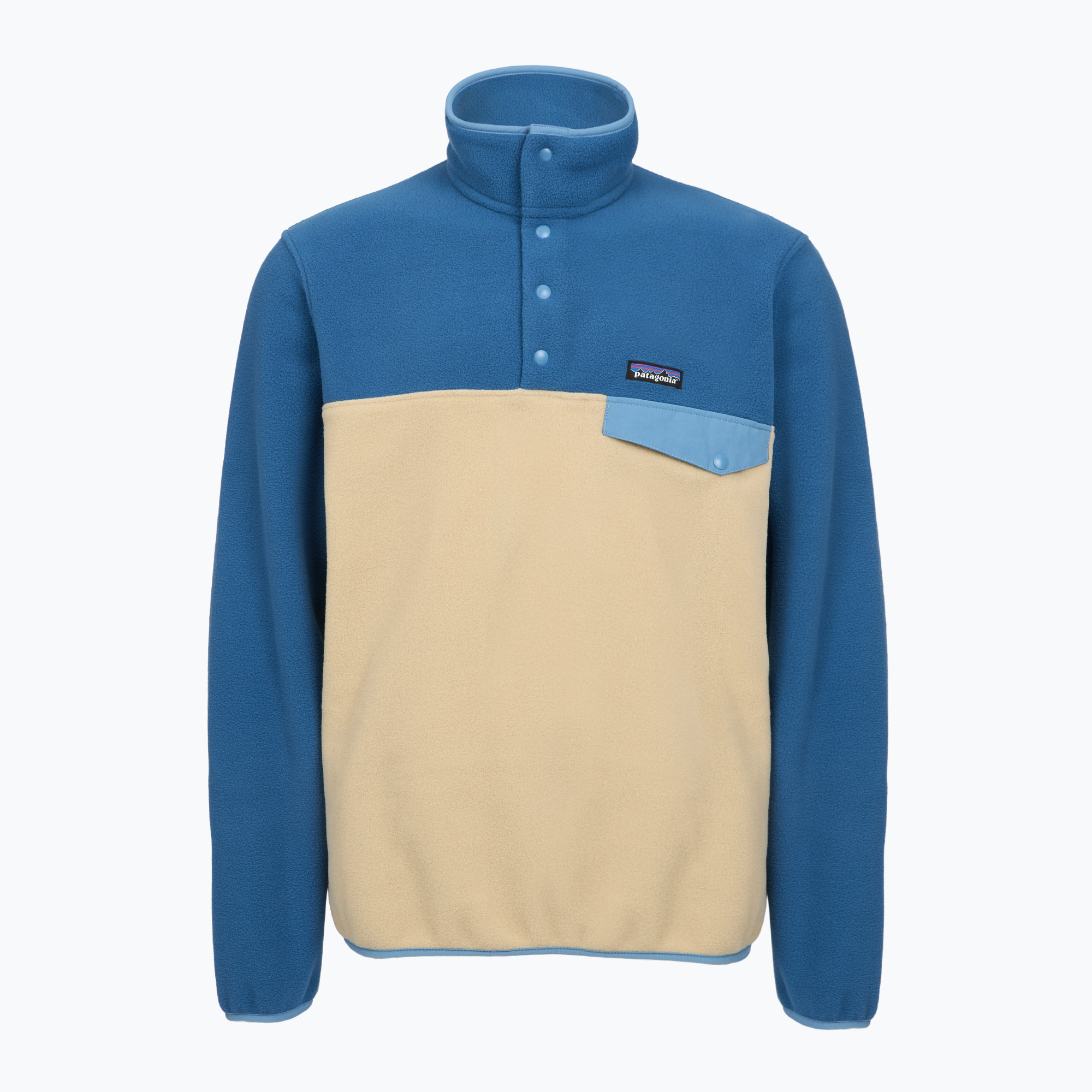 Bluza trekkingowa męska Patagonia LW Synch Snap-T P/O nautilus tan 