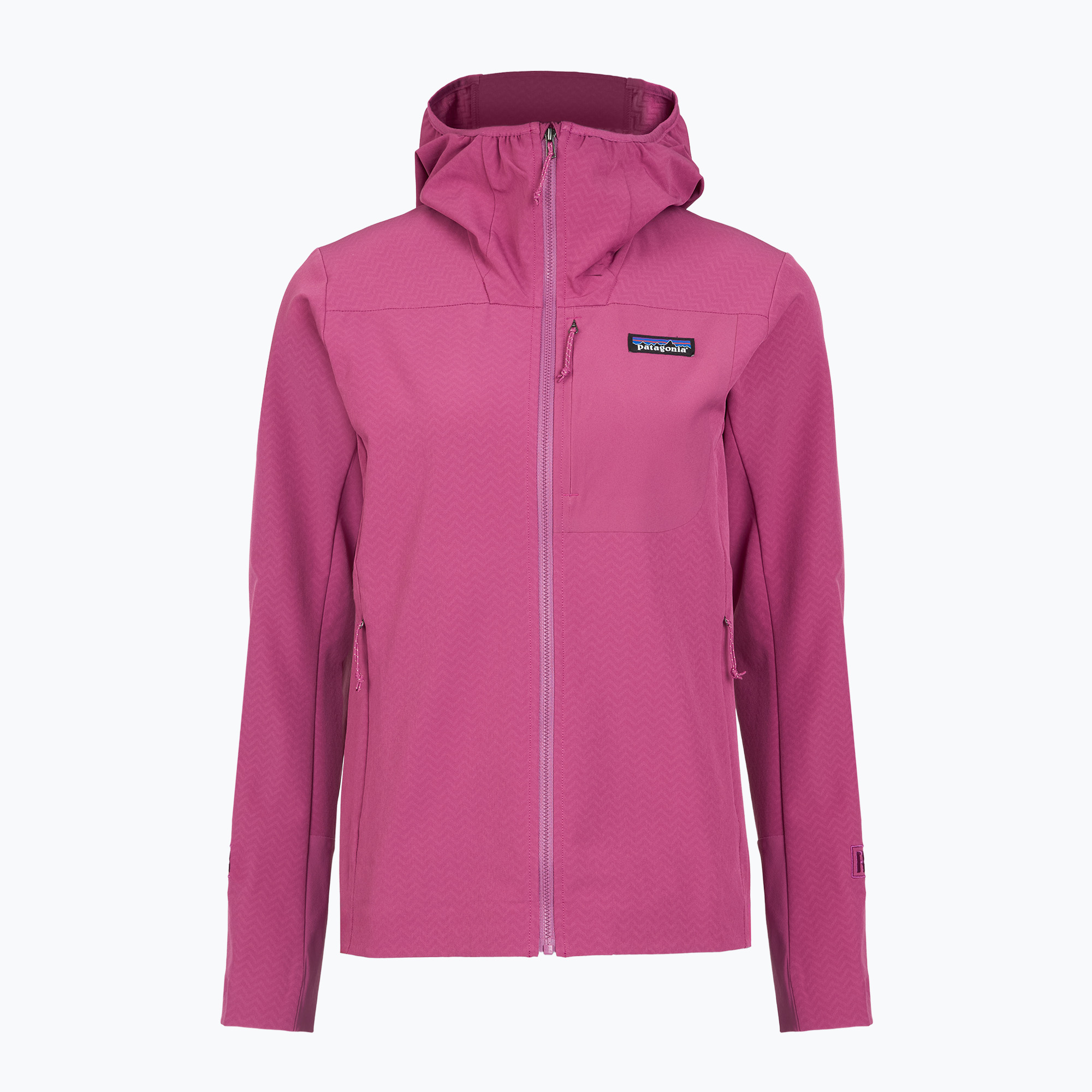 Kurtka softshell damska Patagonia R1 CrossStrata Hoody faded magenta