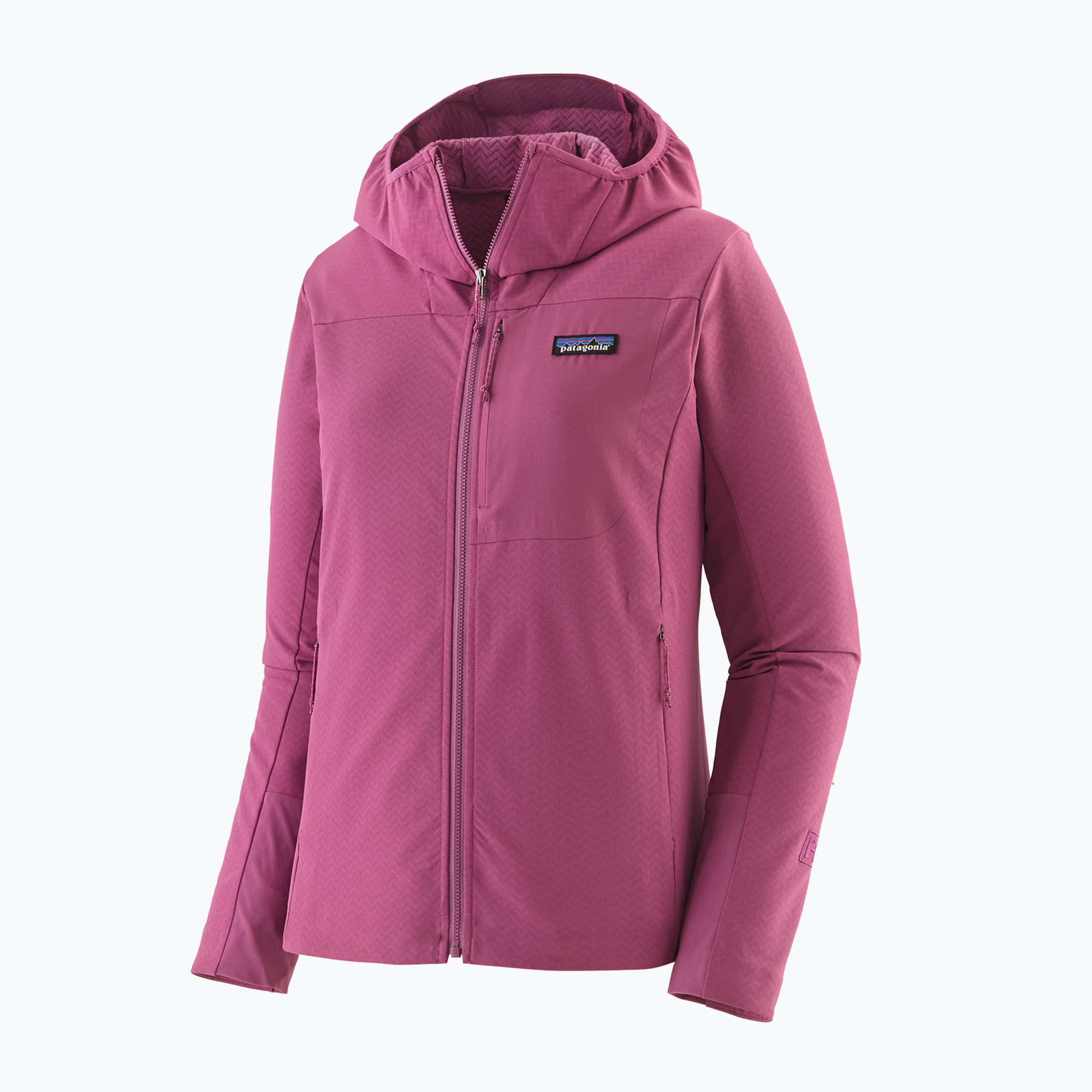 Kurtka softshell damska Patagonia R1 CrossStrata Hoody faded magenta