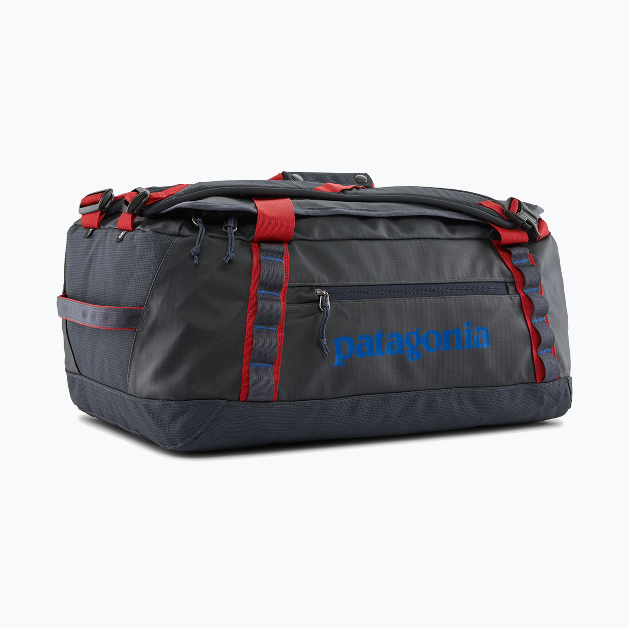 Torba podróżna Patagonia Black Hole Duffel 40 l smulder blue/amanita red 