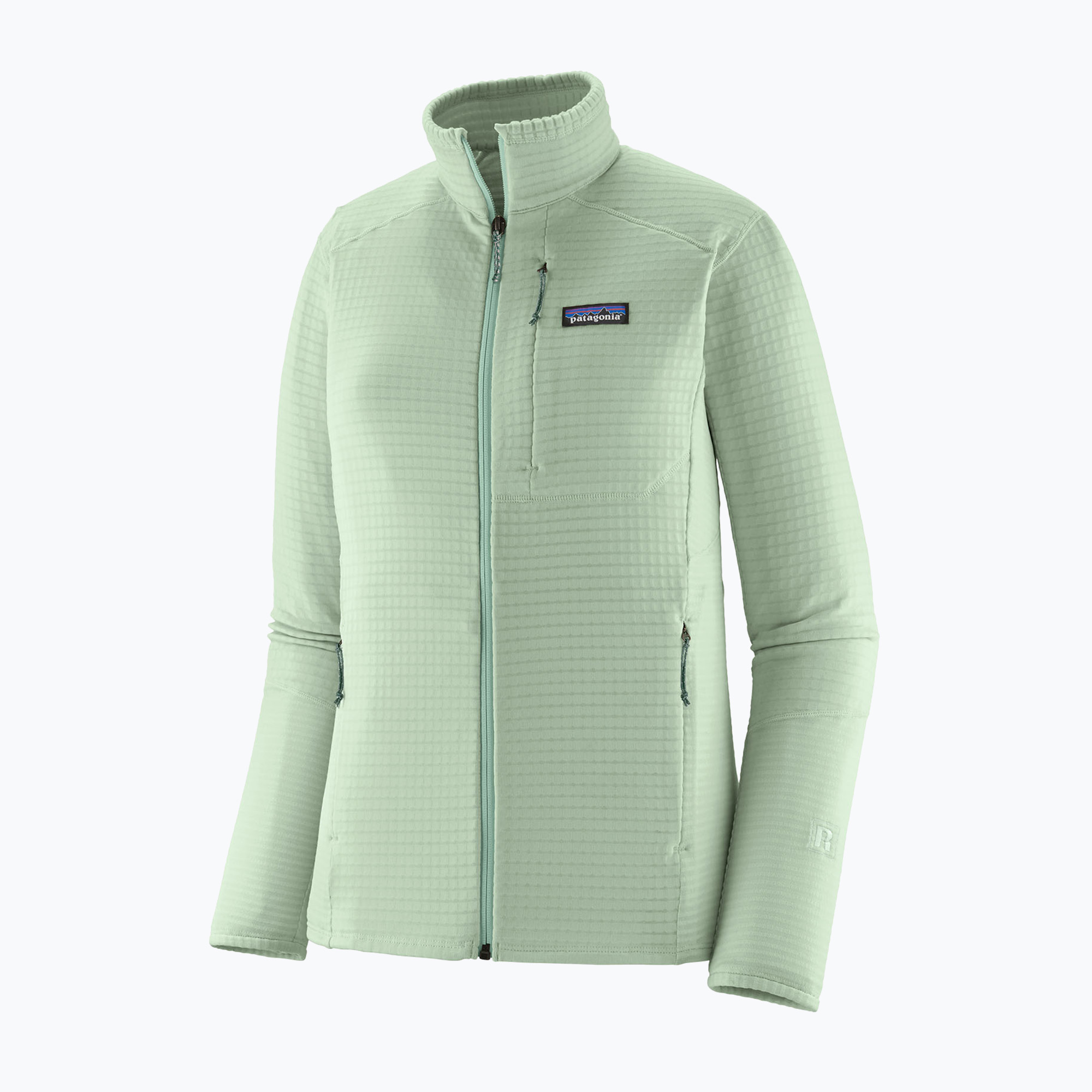 Дамски суитшърт Patagonia R1 Hybrid thin ice