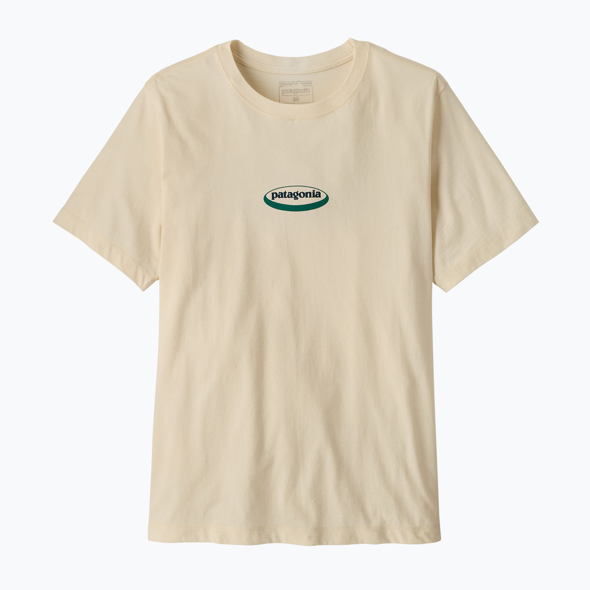 Мъжка тениска Patagonia '95 Oval Logo undyed natural