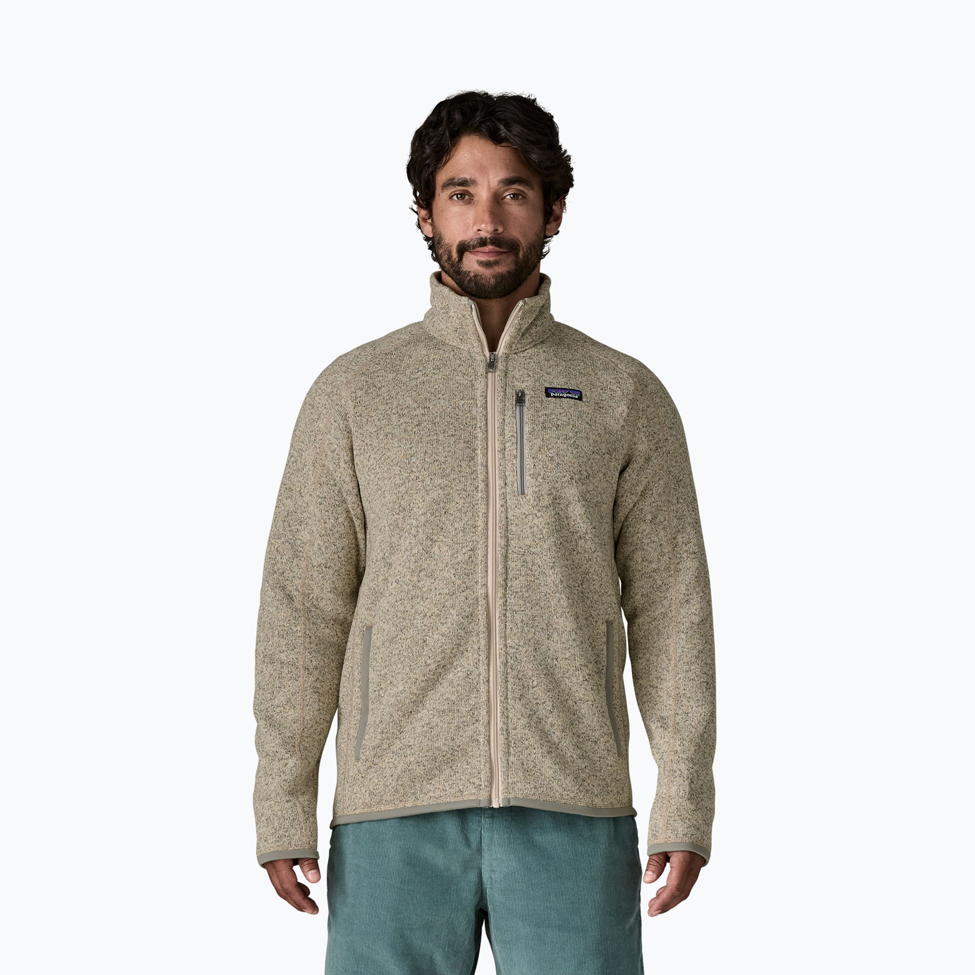 Bluza trekkingowa męska Patagonia Better Sweater Fleece nautilus tan 