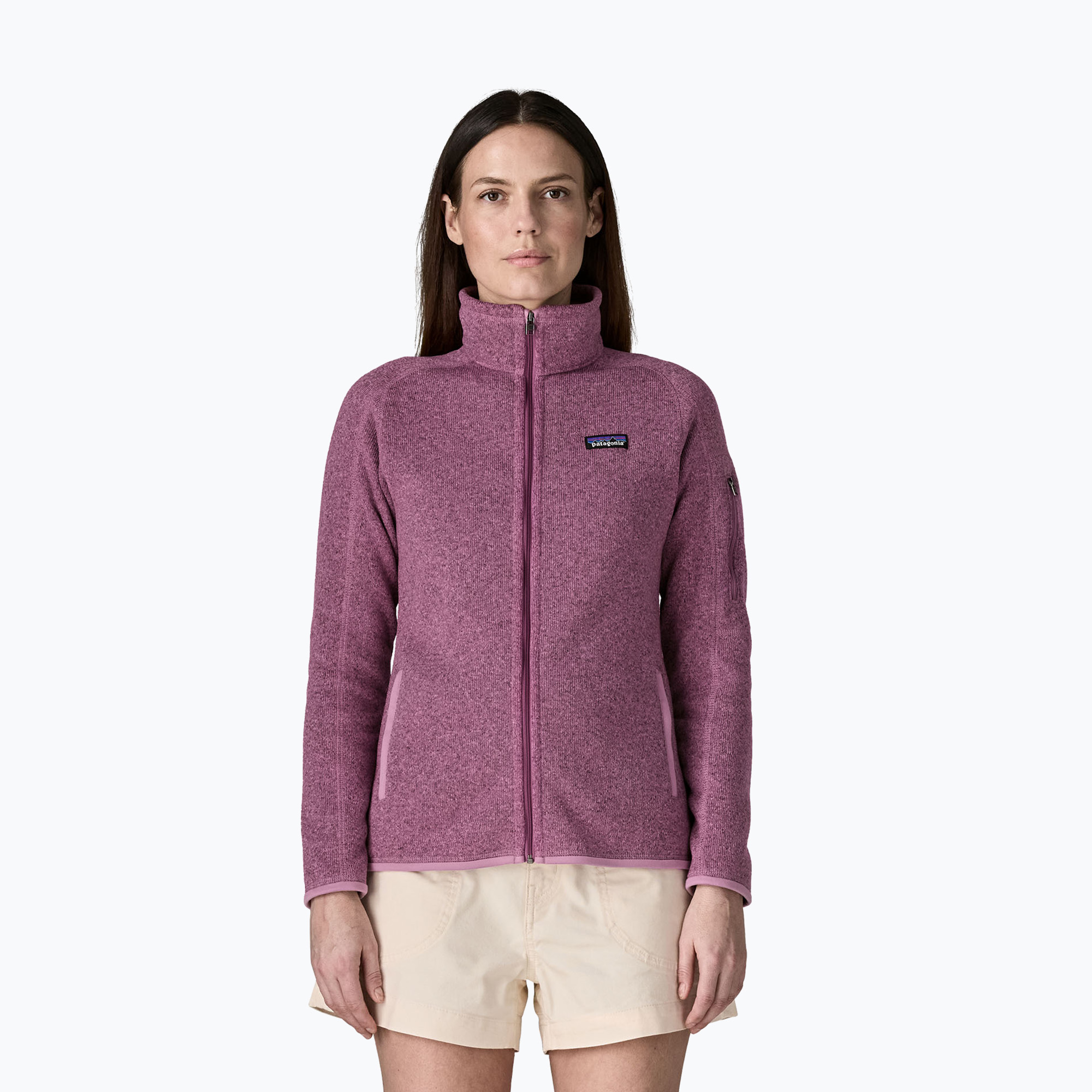 Bluza trekkingowa damska Patagonia Better Sweater Fleece light violet 