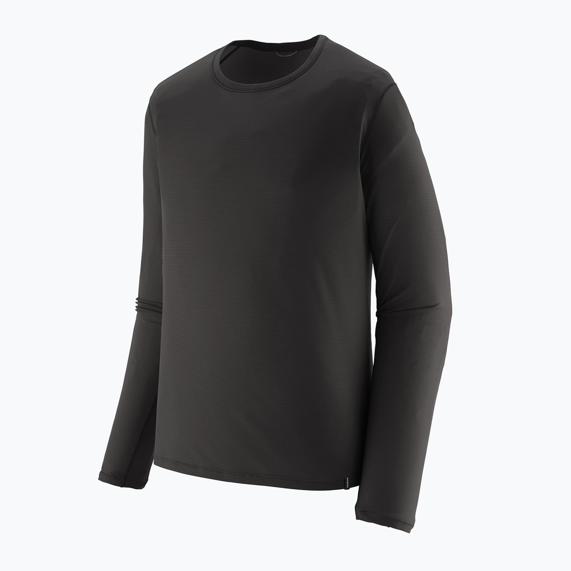 Bluză termoactivă pentru bărbați Patagonia Capilene Lightweight Crew black