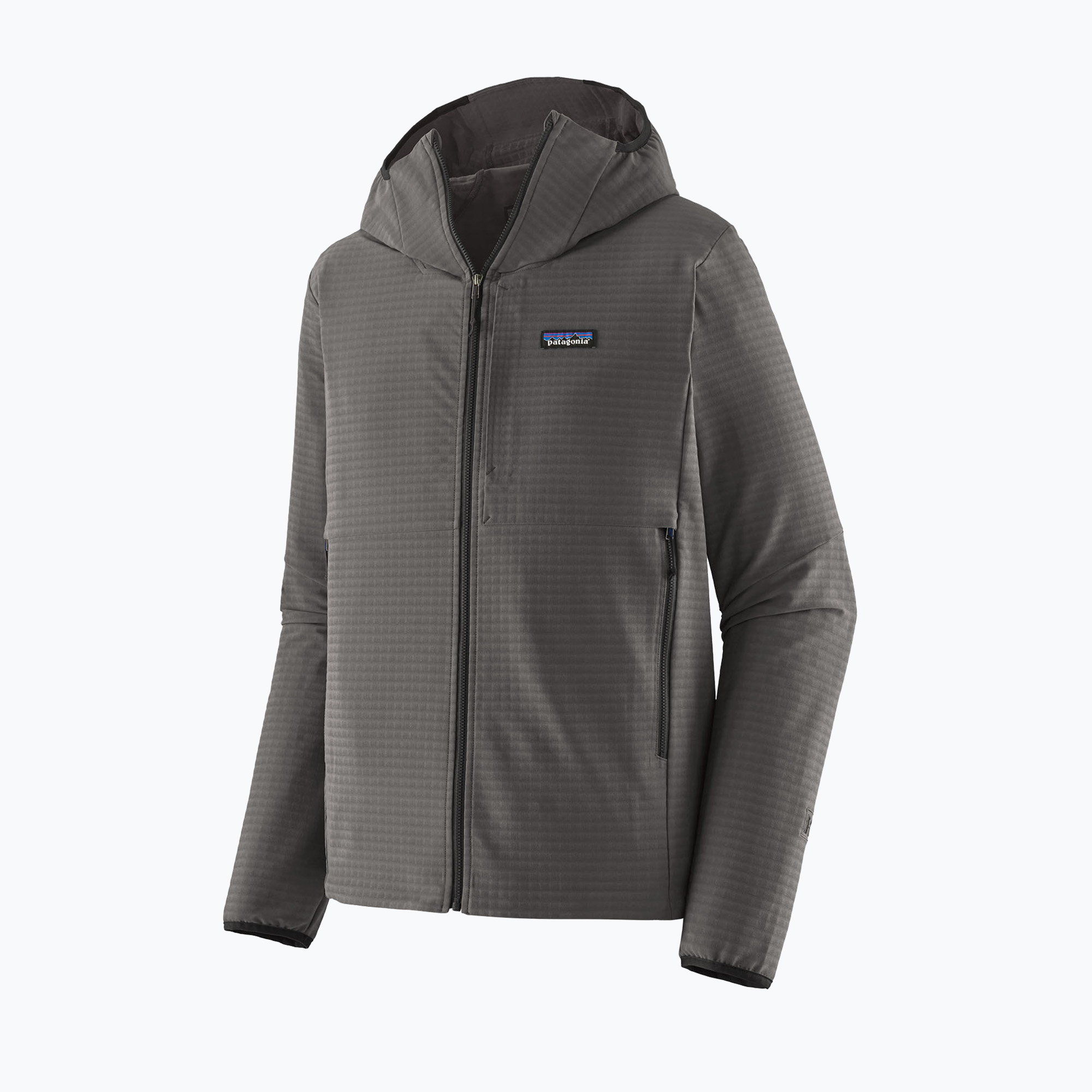 Kurtka softshell męska Patagonia R1 TechFace Hoody forge grey 