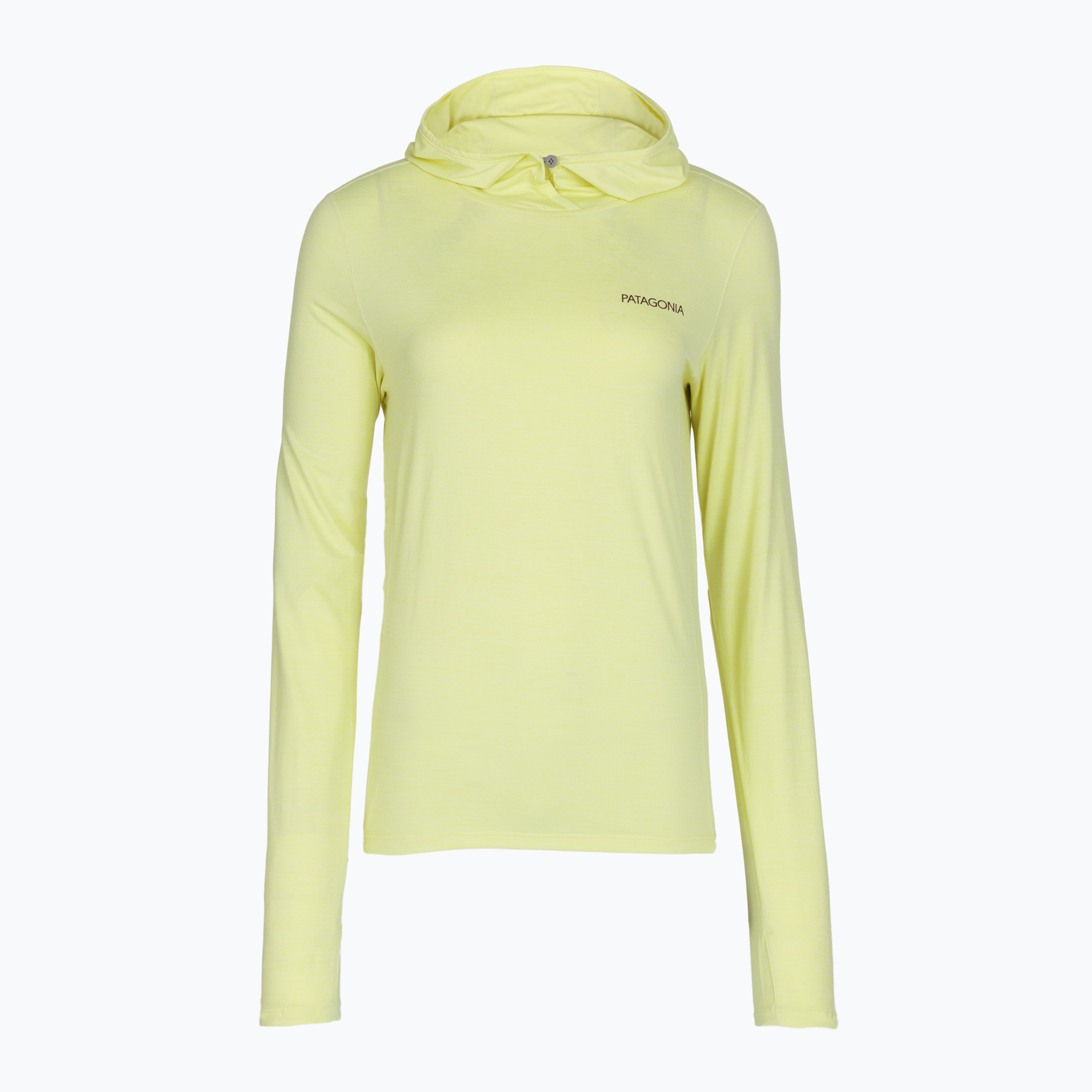 Дамски суитшърт Patagonia Cap Cool Sun Hoody vellum green - light vellum green x-dye