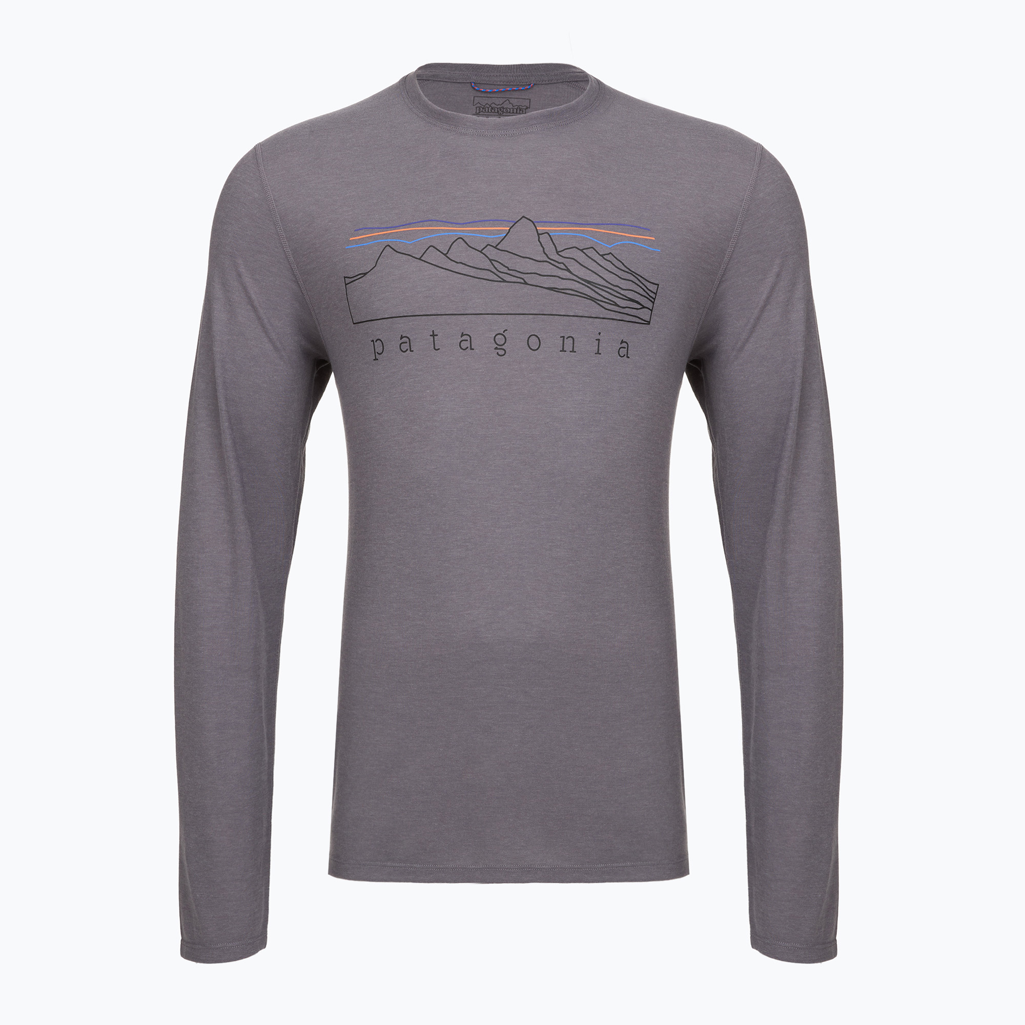 Мъжка блуза с дълъг ръкав  Patagonia Cap Cool Trail Stratapeaks may grey