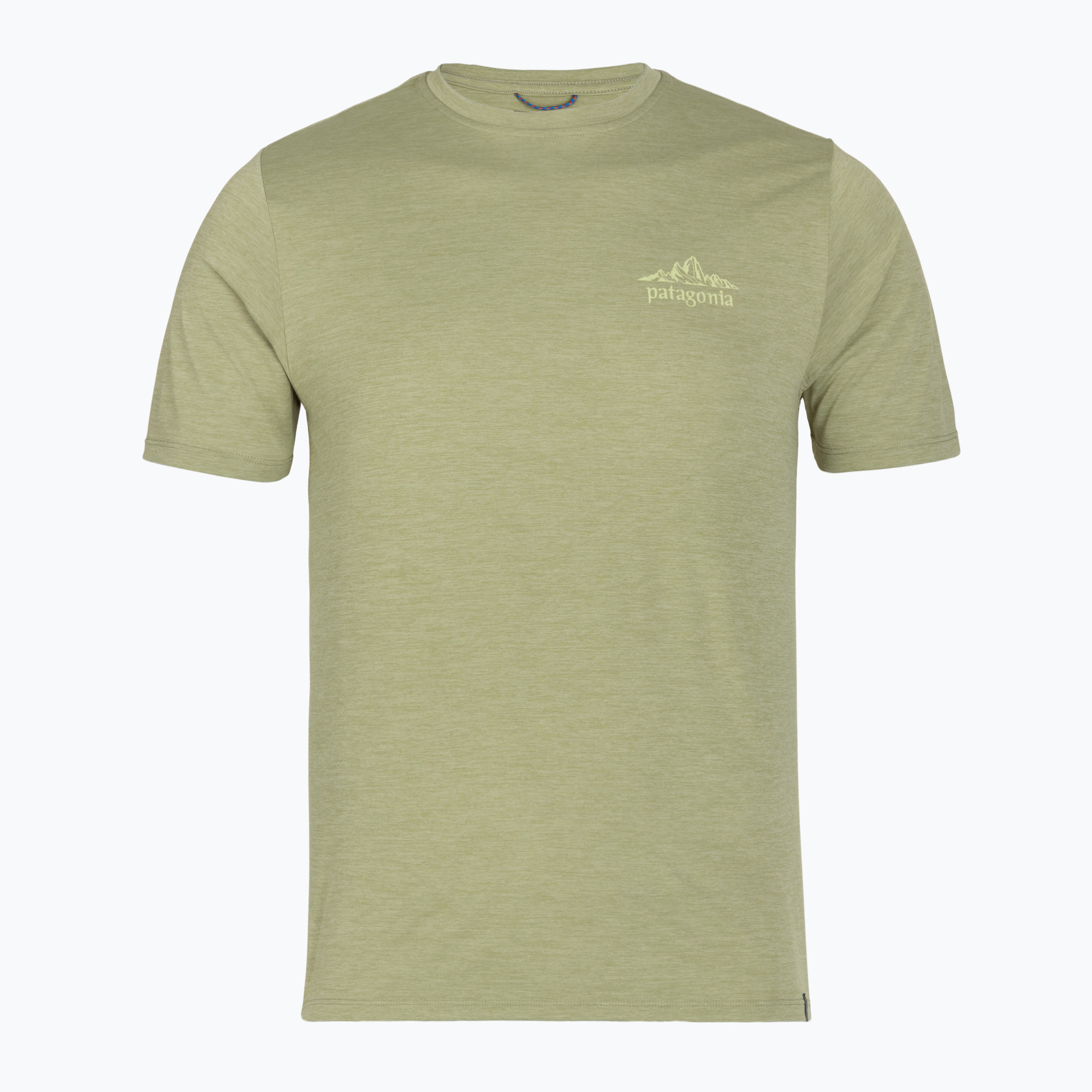 Tricou pentru bărbați Patagonia Cap Cool Daily Shirt - Cloud Crag gumtree green - light gumtree green x-dye