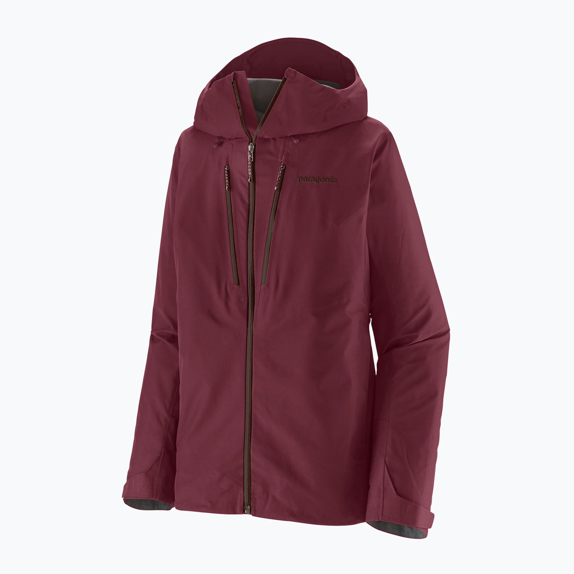 Dámska nepremokavá bunda Patagonia Triolet berry fig
