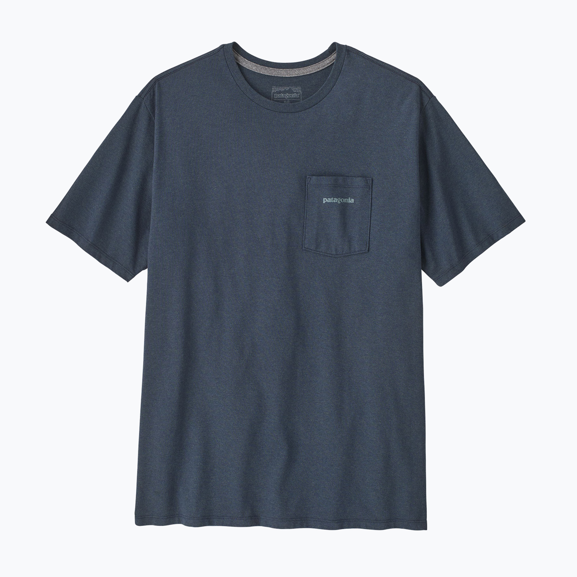 Tricou pentru bărbați Patagonia Boardshort Logo Pocket Responsibili summit blue