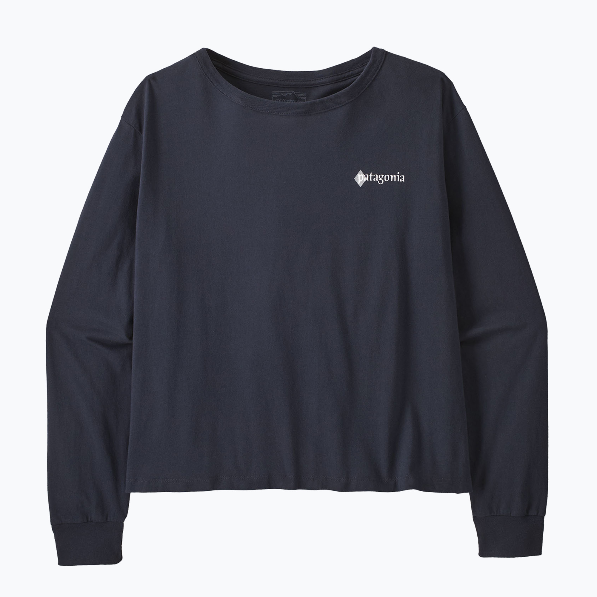 Дамска блуза с дълъг ръкав Patagonia Hut Tripper Easy Cut smolder blue