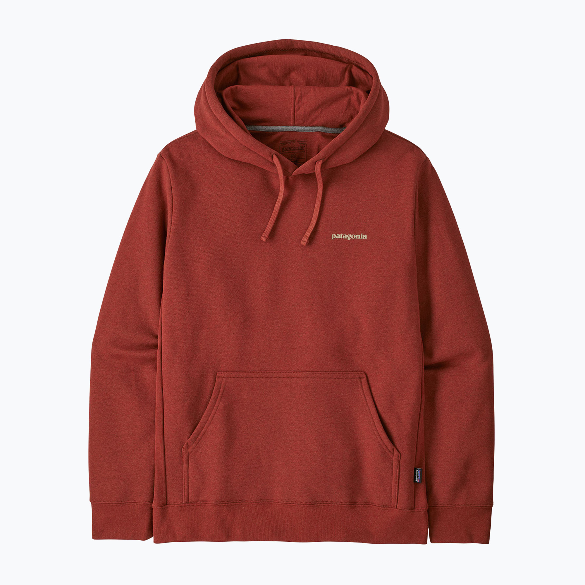 Мъжки суитшърт Patagonia Boardshort Logo Uprisal Hoody Rusty Red