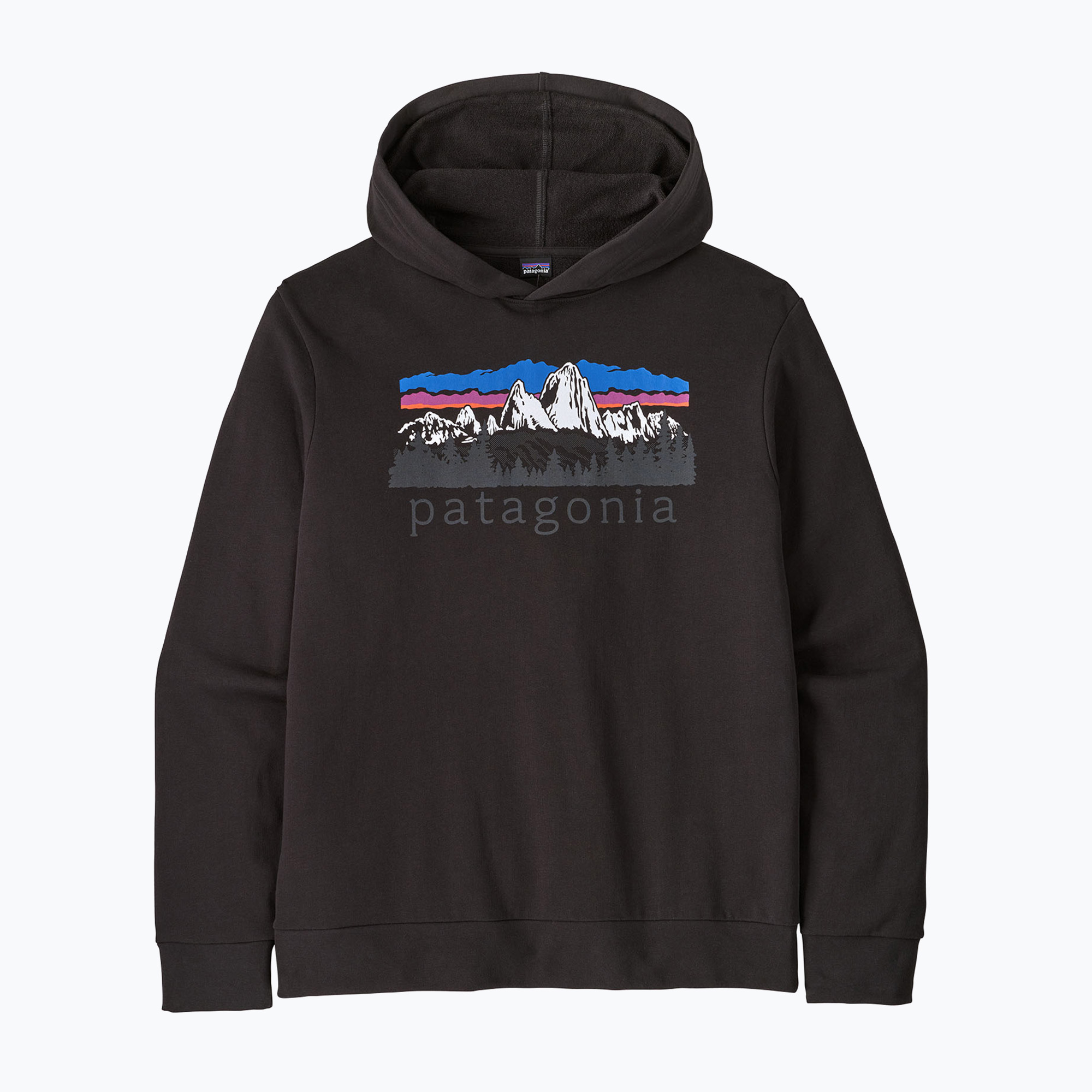 Bluză de trekking pentru bărbați Patagonia Fitz Roy Foothills Daily Hoody black