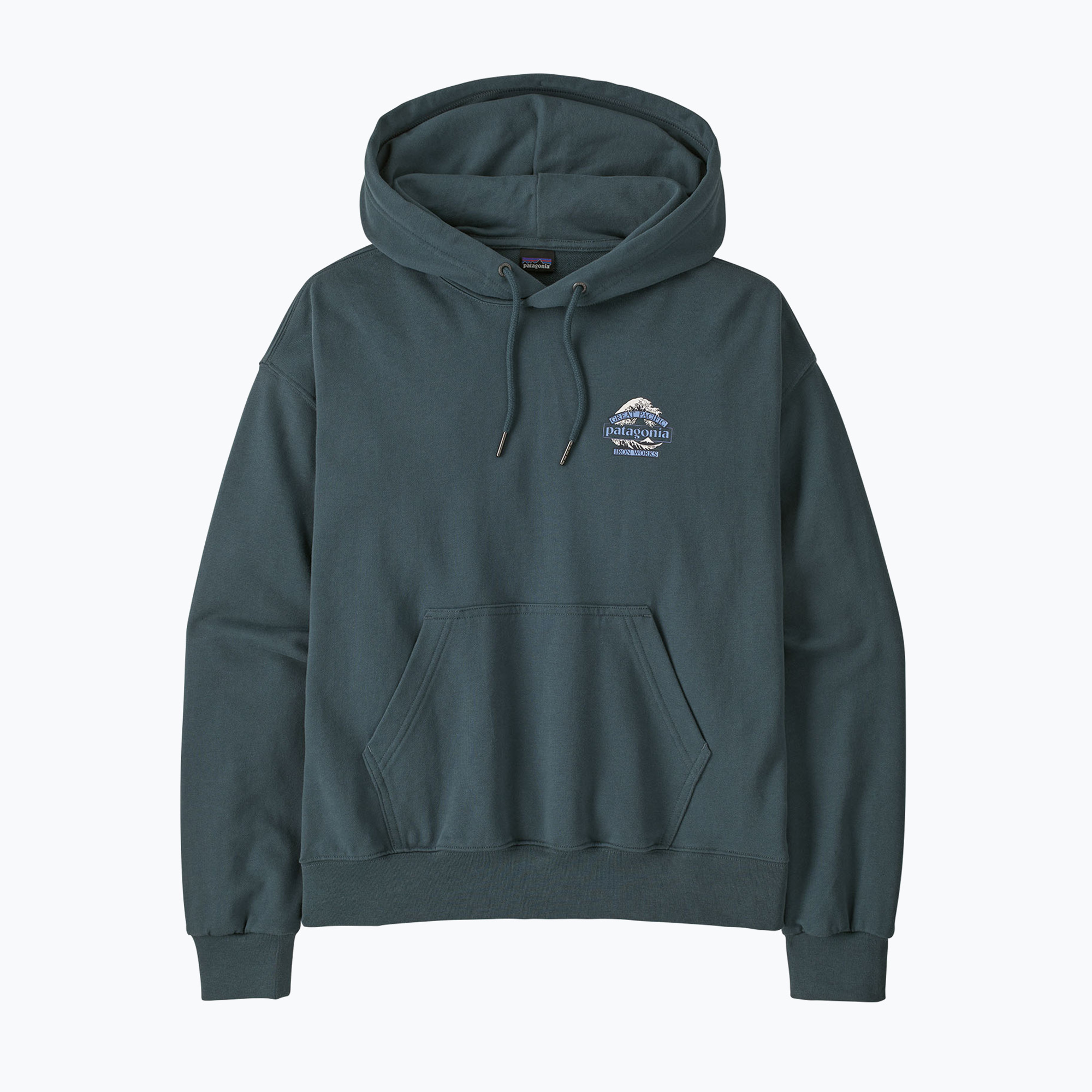 Дамски суитшърт за трекинг Patagonia Great Waves Daily Hoody summit blue