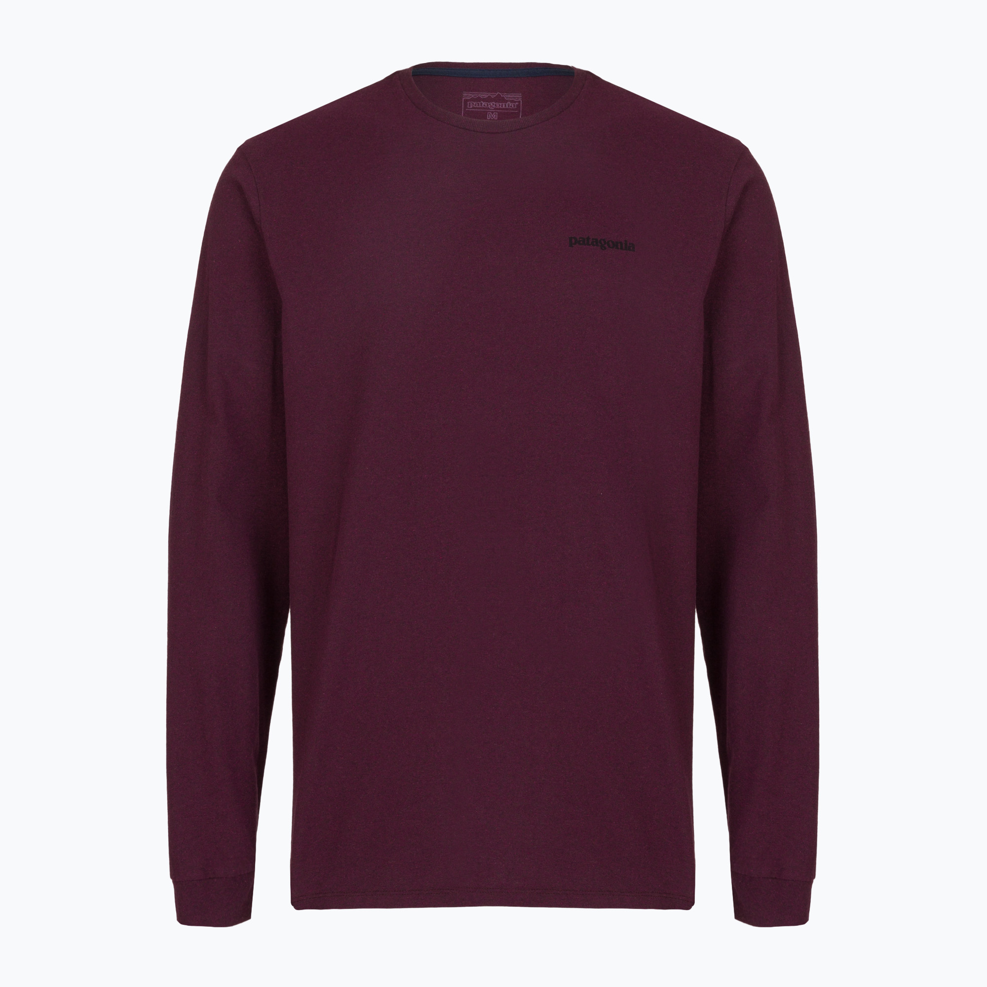 Longsleeve męski Patagonia P-6 Logo Responsibili berry fig 