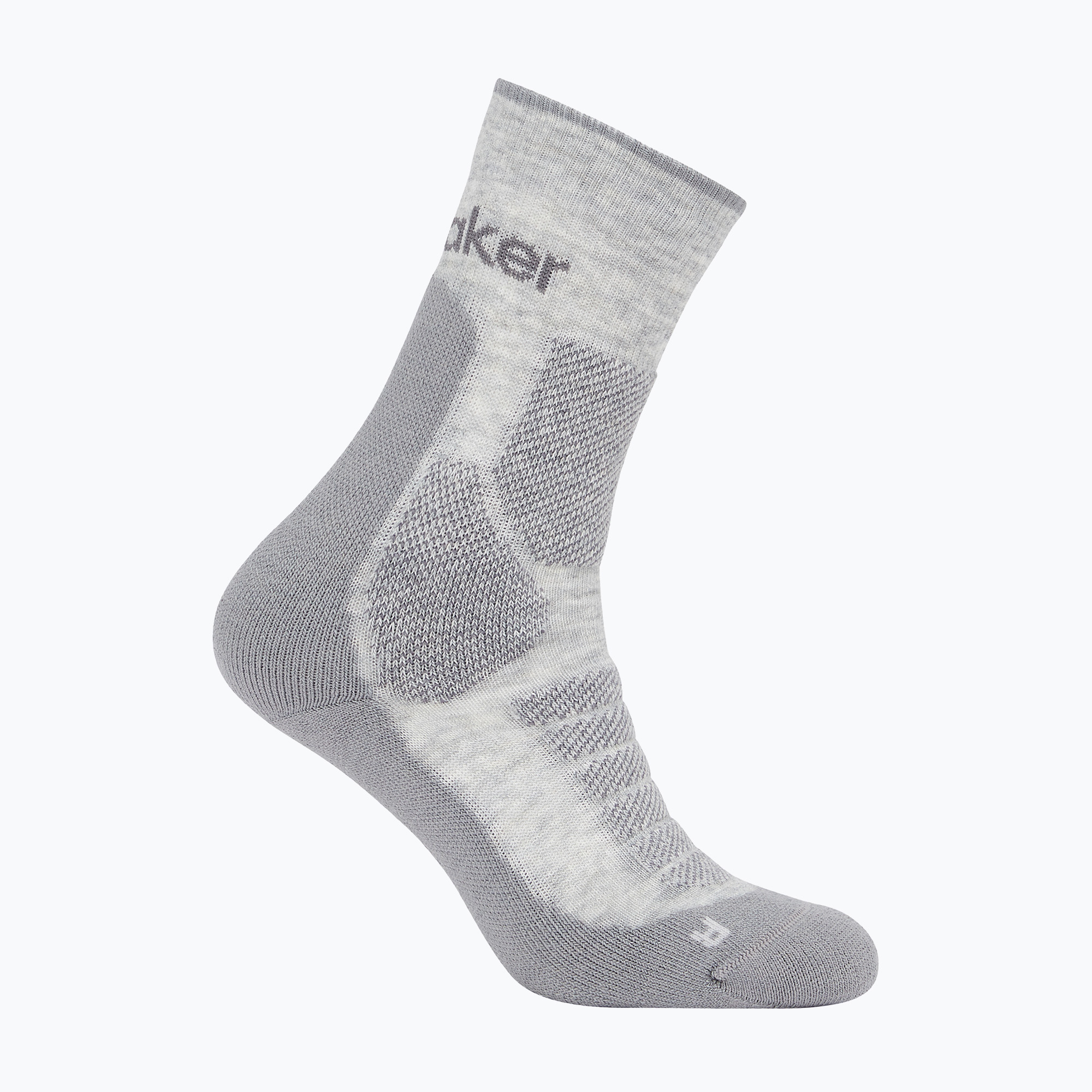 Skarpety męskie icebreaker Merino Hike+ Heavy Crew blizzard heather/alloy 