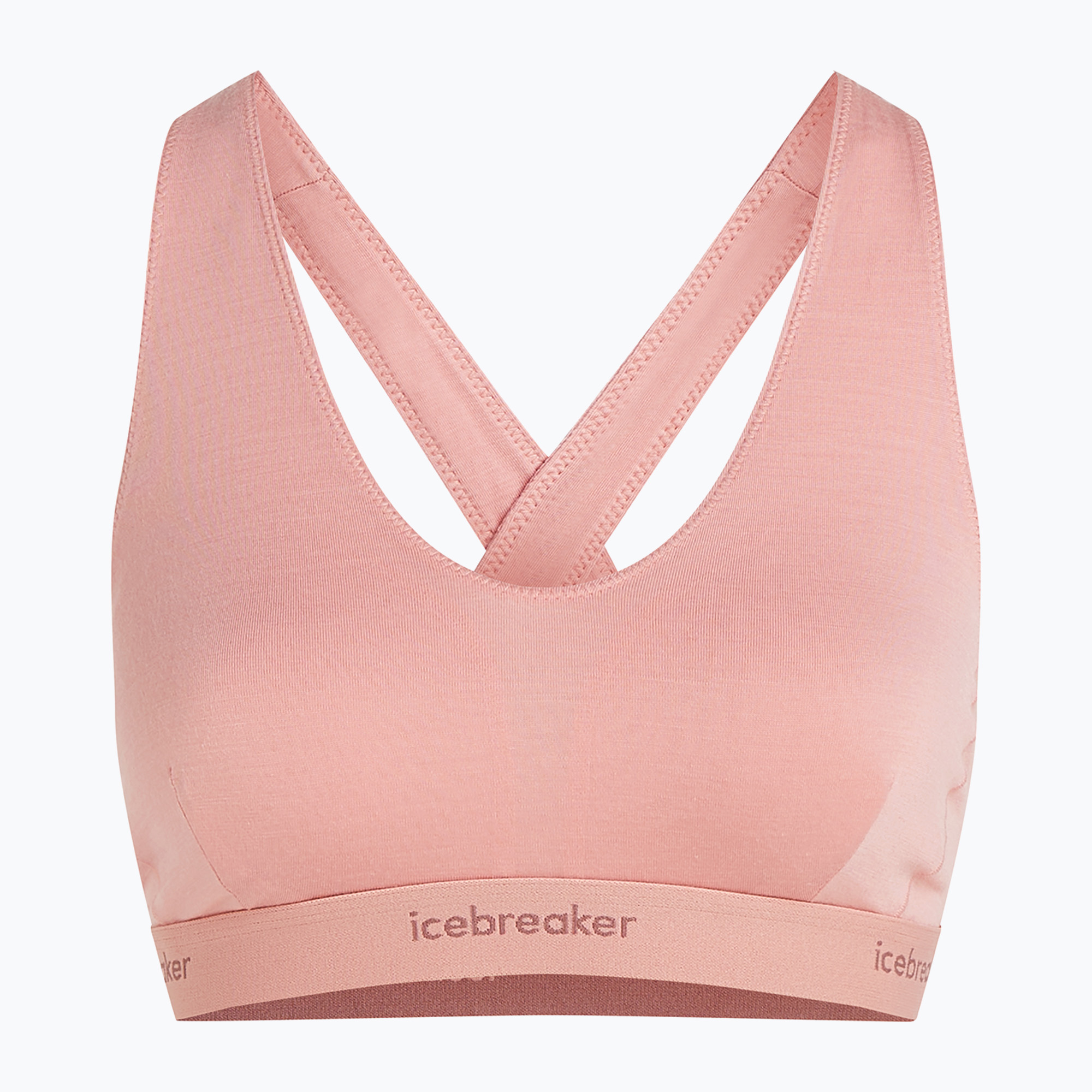 Термоактивен сутиен Icebreaker Merino 125 Cool-Lite Sprite Racerback blush