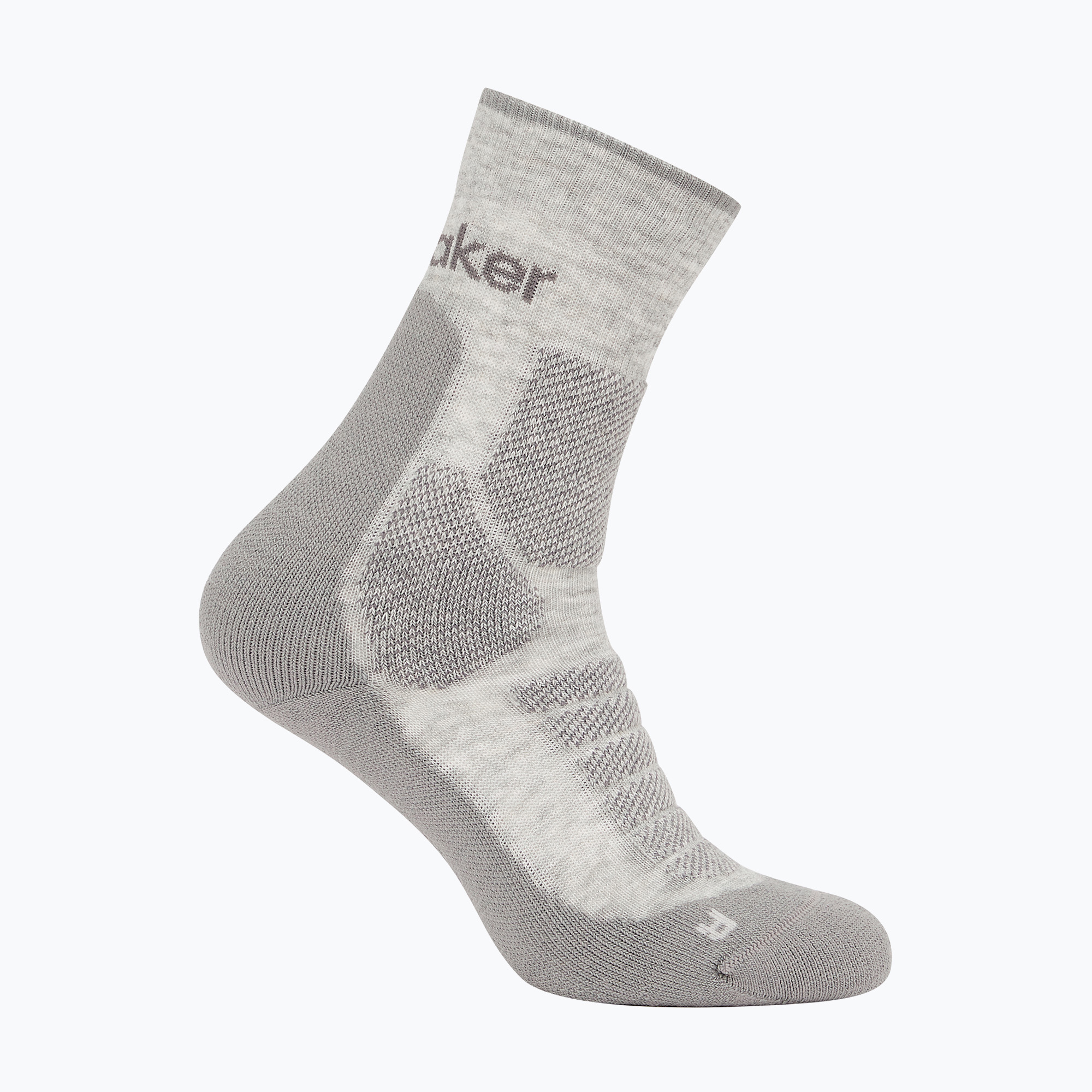 Skarpety damskie icebreaker Merino Hike+ Heavy Crew blizzard heather/alloy 